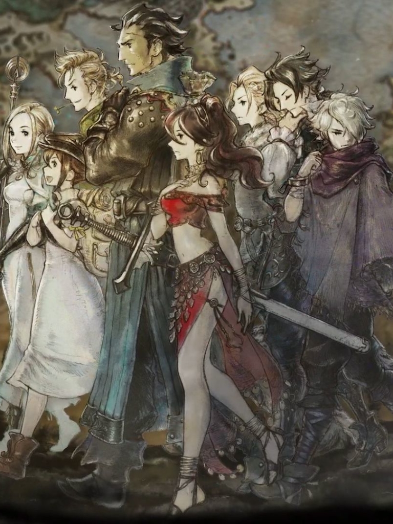 Download mobile wallpaper Video Game, Octopath Traveler for free.