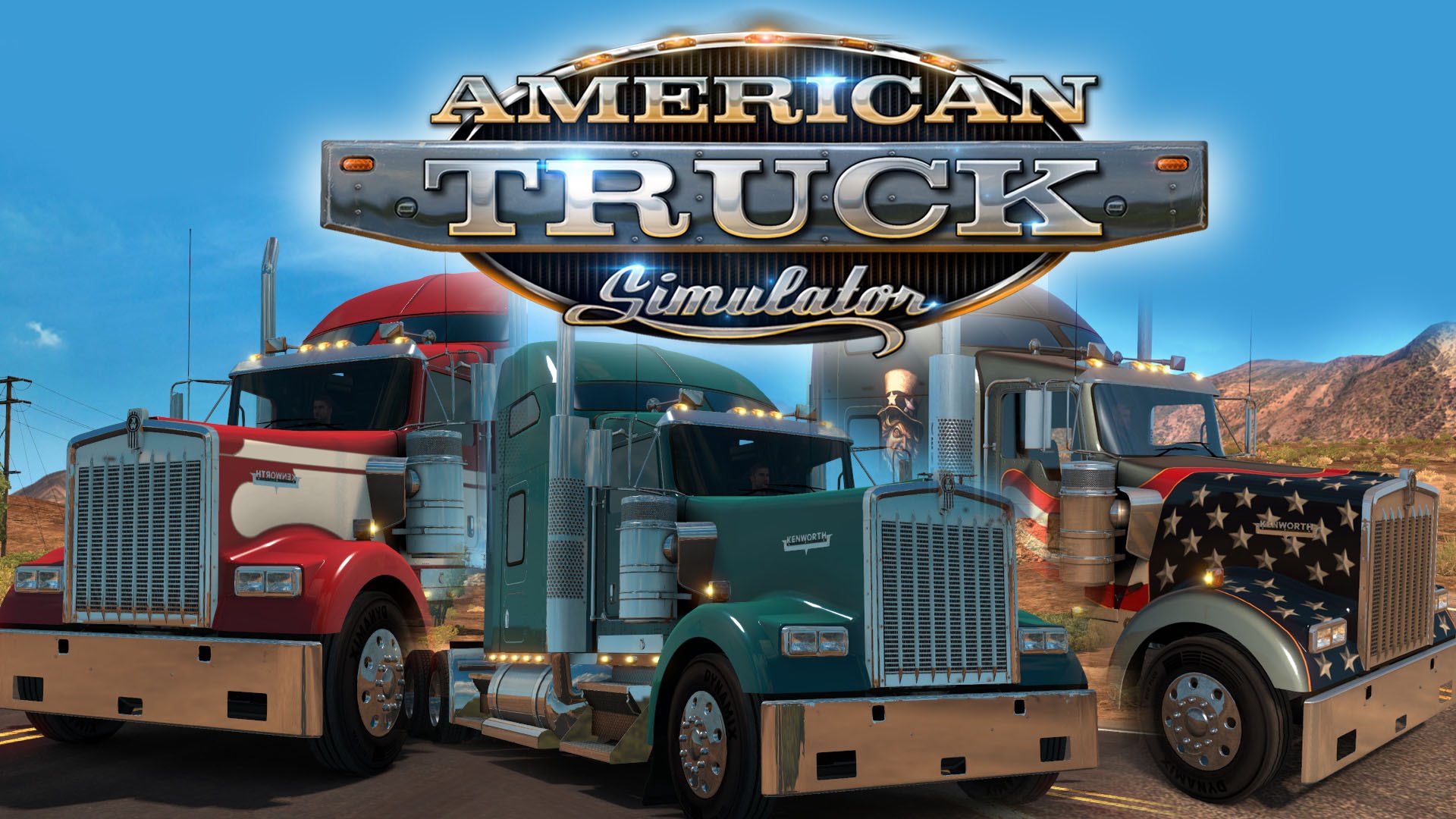 988423 descargar fondo de pantalla videojuego, american truck simulator: protectores de pantalla e imágenes gratis