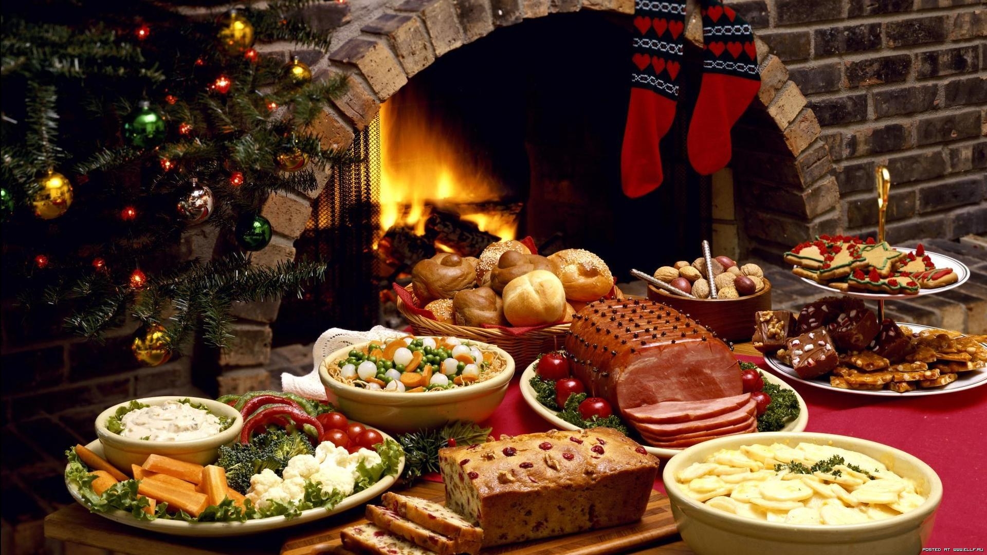 228477壁紙のダウンロード食べ物, お食事, クリスマスオーナメント, クリスマス, クッキー, 暖炉-スクリーンセーバーと写真を無料で