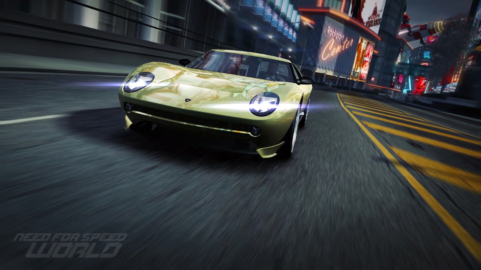 Популярні заставки і фони Need For Speed: World на комп'ютер