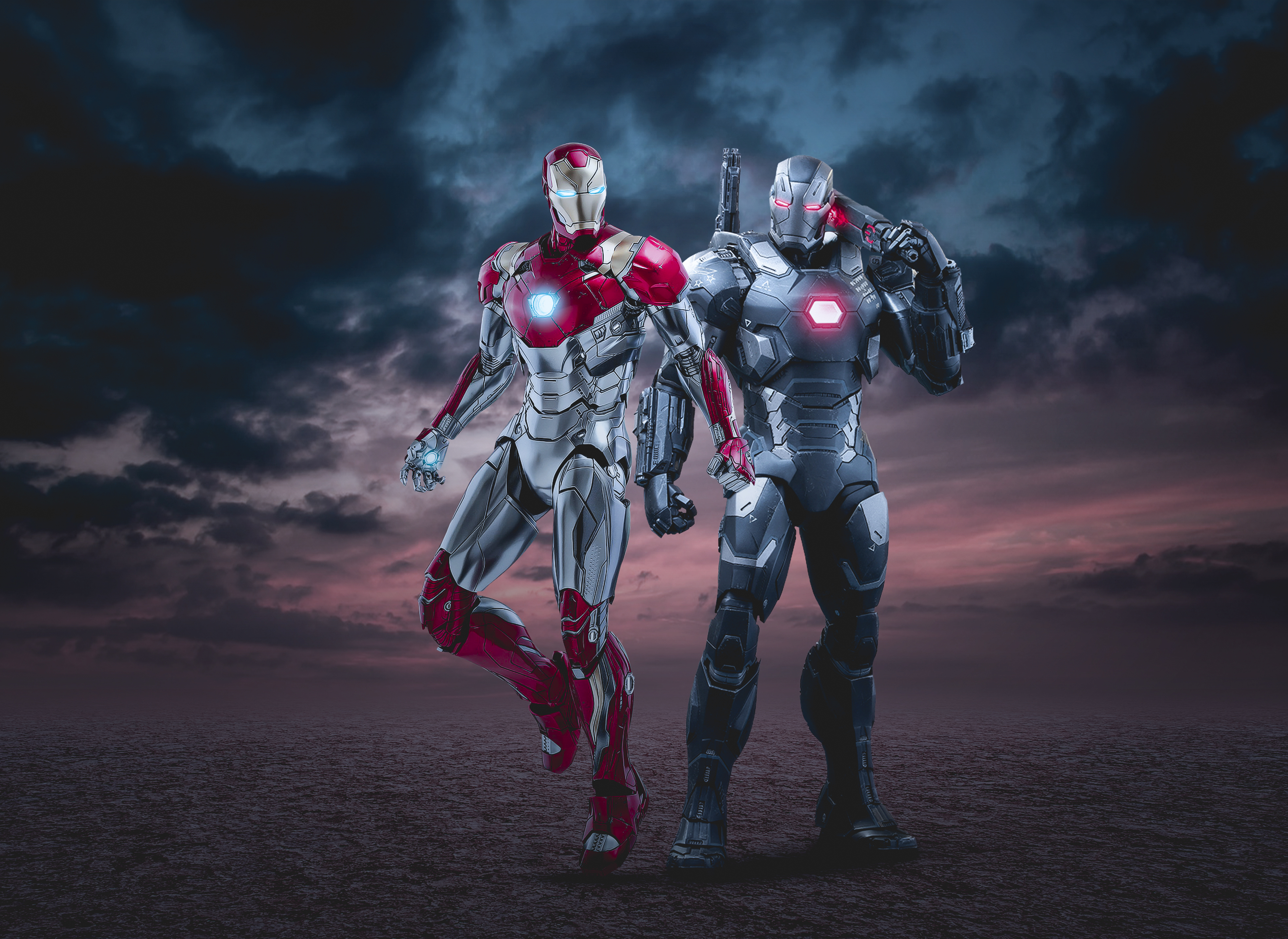 Laden Sie das Filme, Ironman, Die Rächer, Kriegsmaschine, Avengers: Age Of Ultron-Bild kostenlos auf Ihren PC-Desktop herunter