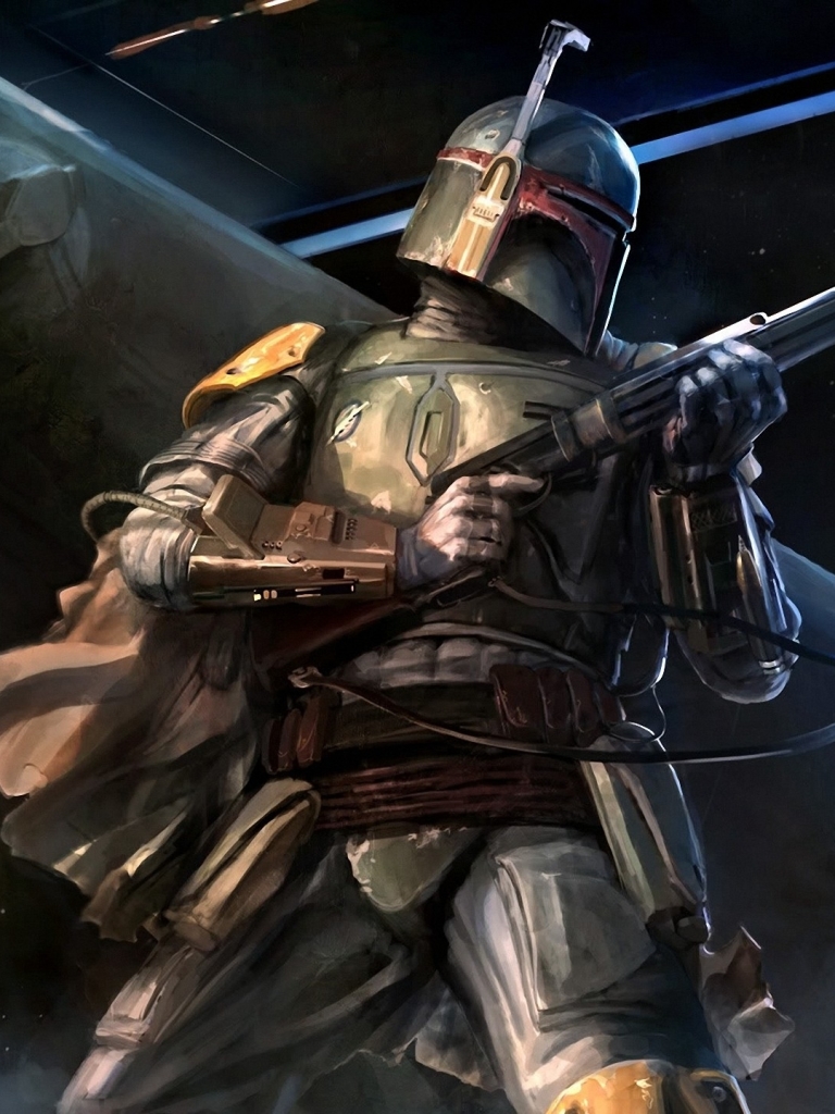 Download mobile wallpaper Star Wars, Sci Fi, Boba Fett for free.