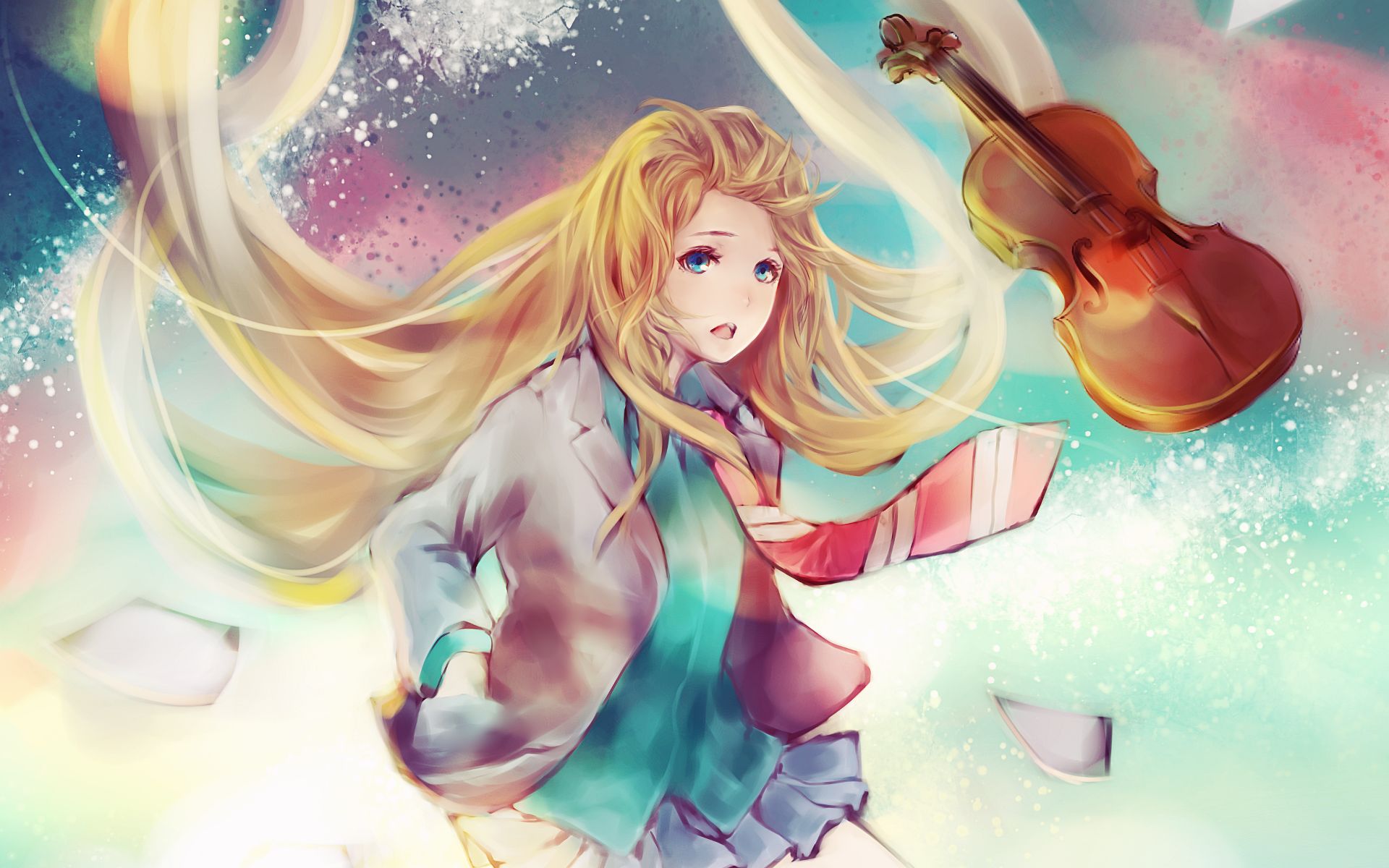 Baixar papel de parede para celular de Anime, Kaori Miyazono, Shigatsu Wa Kimi No Uso gratuito.