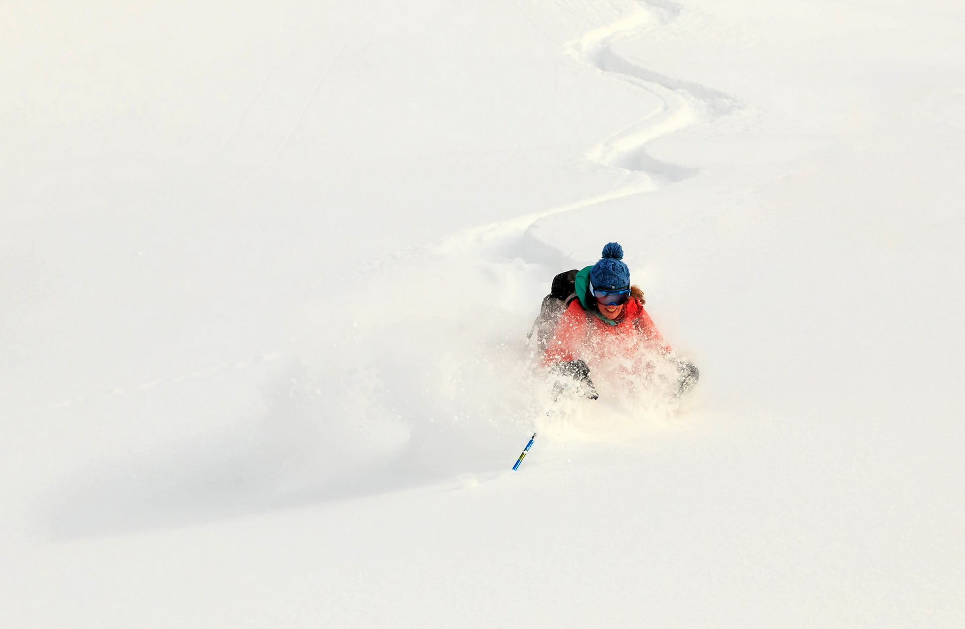 Descarga gratuita de fondo de pantalla para móvil de Nieve, Esquí, Deporte.