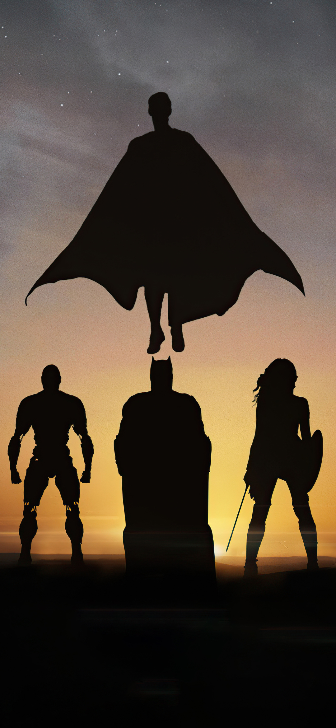 Handy-Wallpaper Batman, Filme, Übermensch, Wonderwoman, Cyborg (Dc Comics), Gerechtigkeitsliga, Zack Snyder: Justice League, Wunderfrau kostenlos herunterladen.