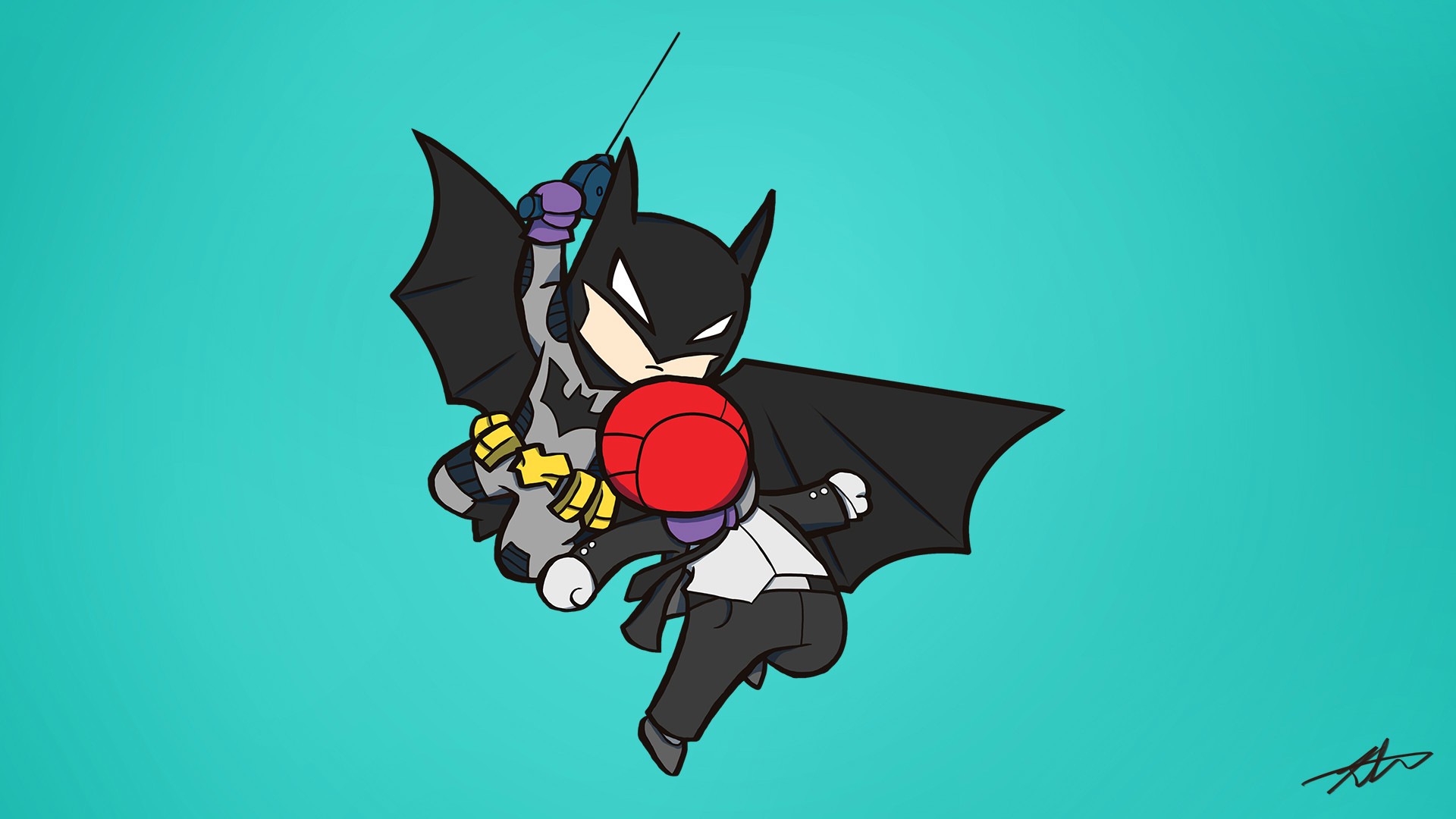 Laden Sie das Comics, The Batman-Bild kostenlos auf Ihren PC-Desktop herunter