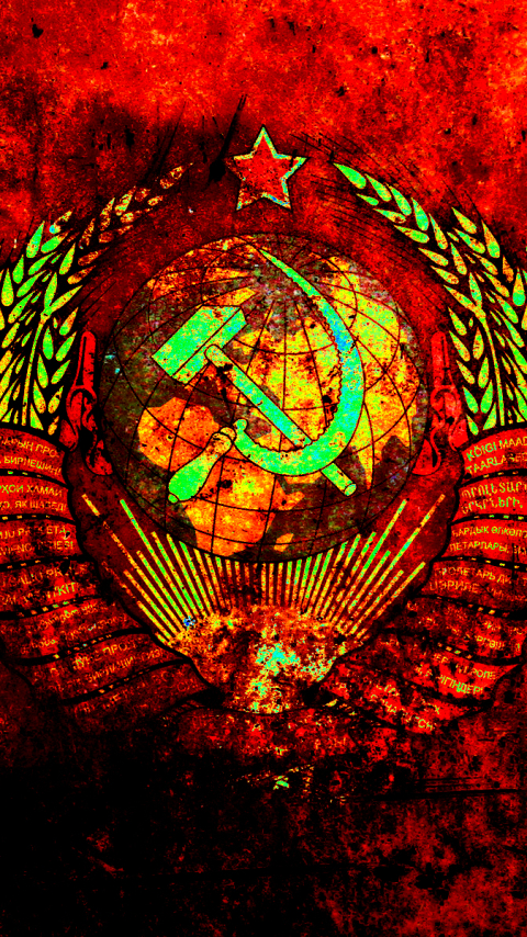 Download mobile wallpaper Logo, Man Made, Communism for free.