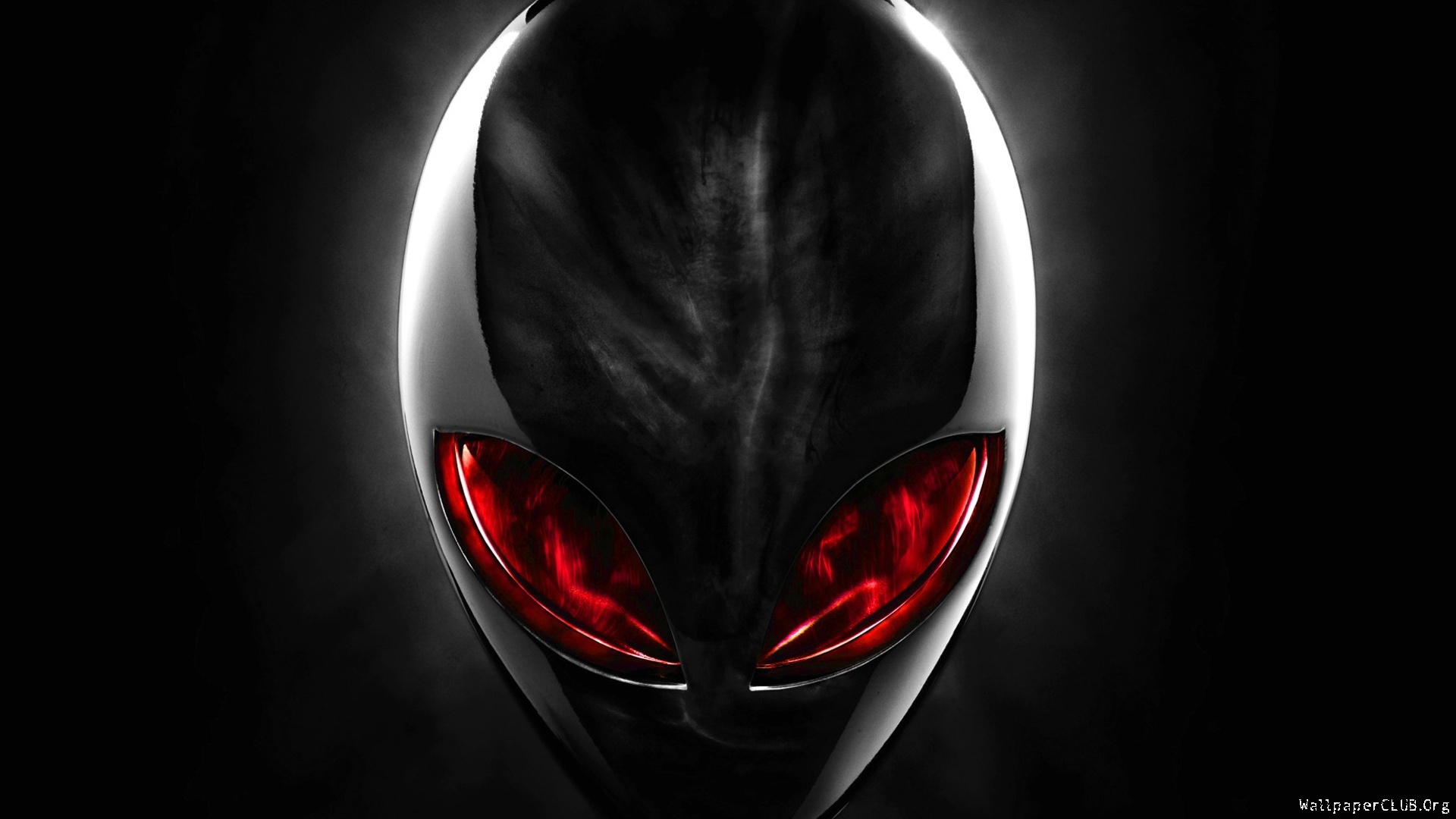 Descarga gratuita de fondo de pantalla para móvil de Extraterrestre, Alienware, Tecnología, Ojos Rojos, Oscuro.