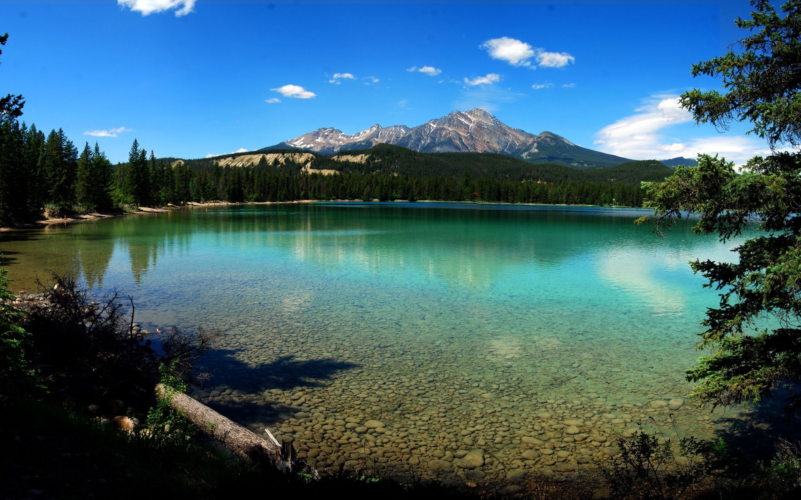 lakes, landscape, nature, mountains Full HD