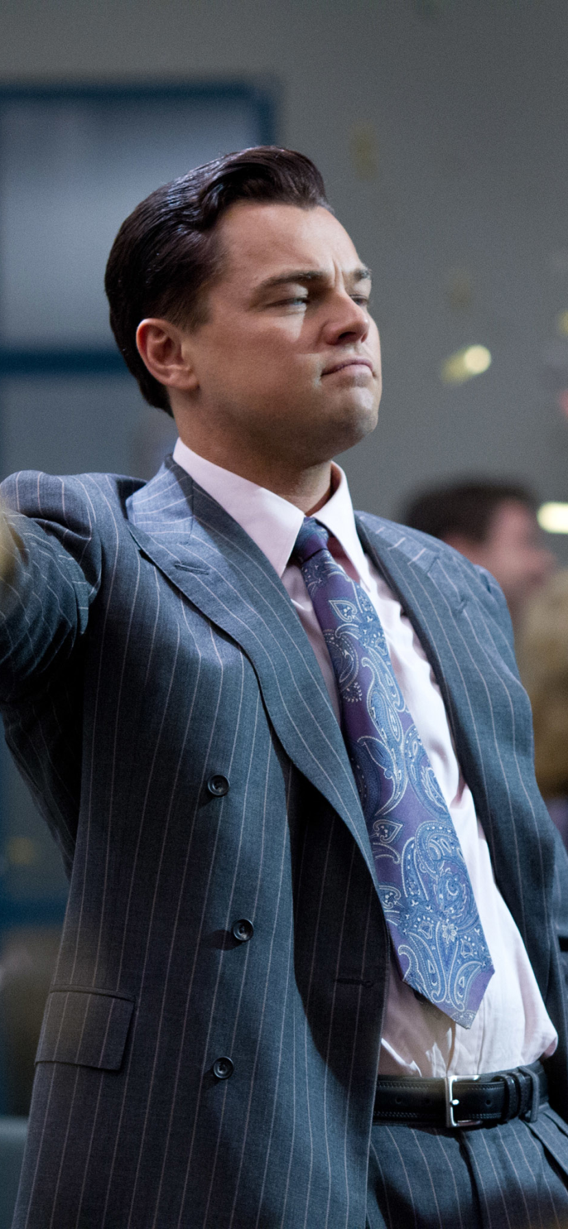 Descarga gratuita de fondo de pantalla para móvil de Leonardo Dicaprio, Películas, Jordan Belfort, El Lobo De Wall Street.