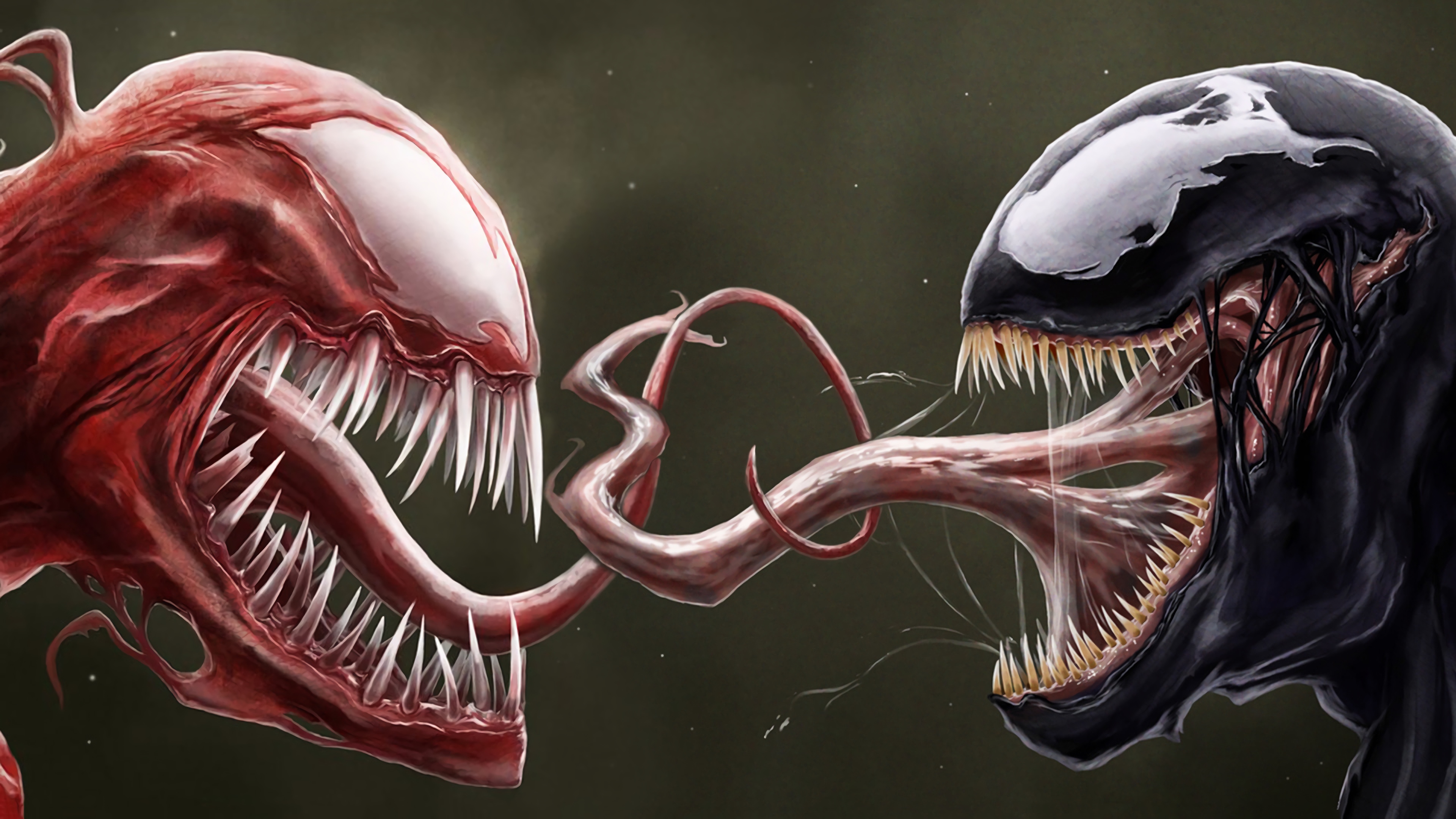 Melhores papéis de parede de Venom Vs Carnificina para tela do telefone