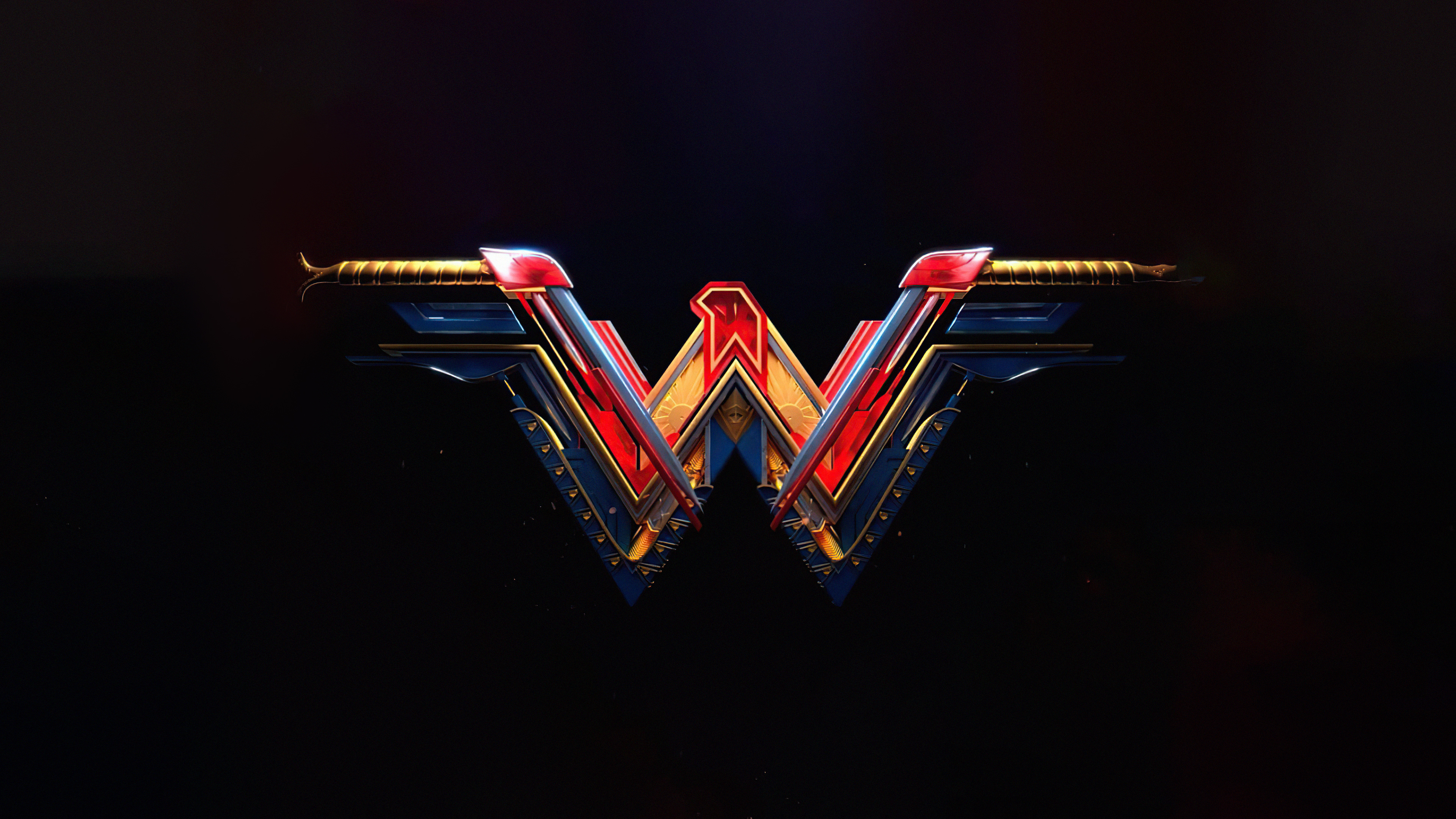 Handy-Wallpaper Logo, Filme, Wonder Woman kostenlos herunterladen.