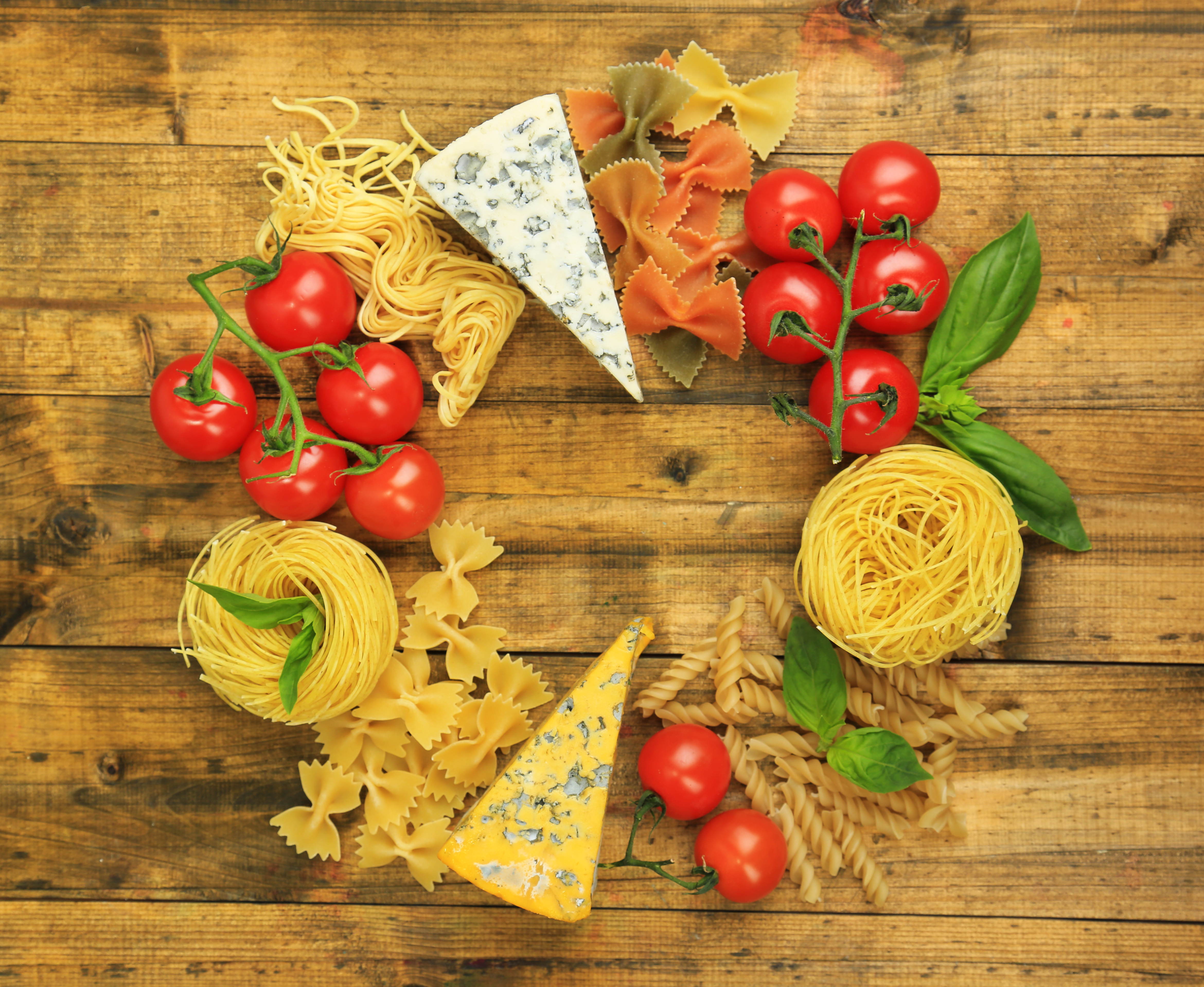 Download mobile wallpaper Food, Cheese, Still Life, Tomato, Pasta for free.