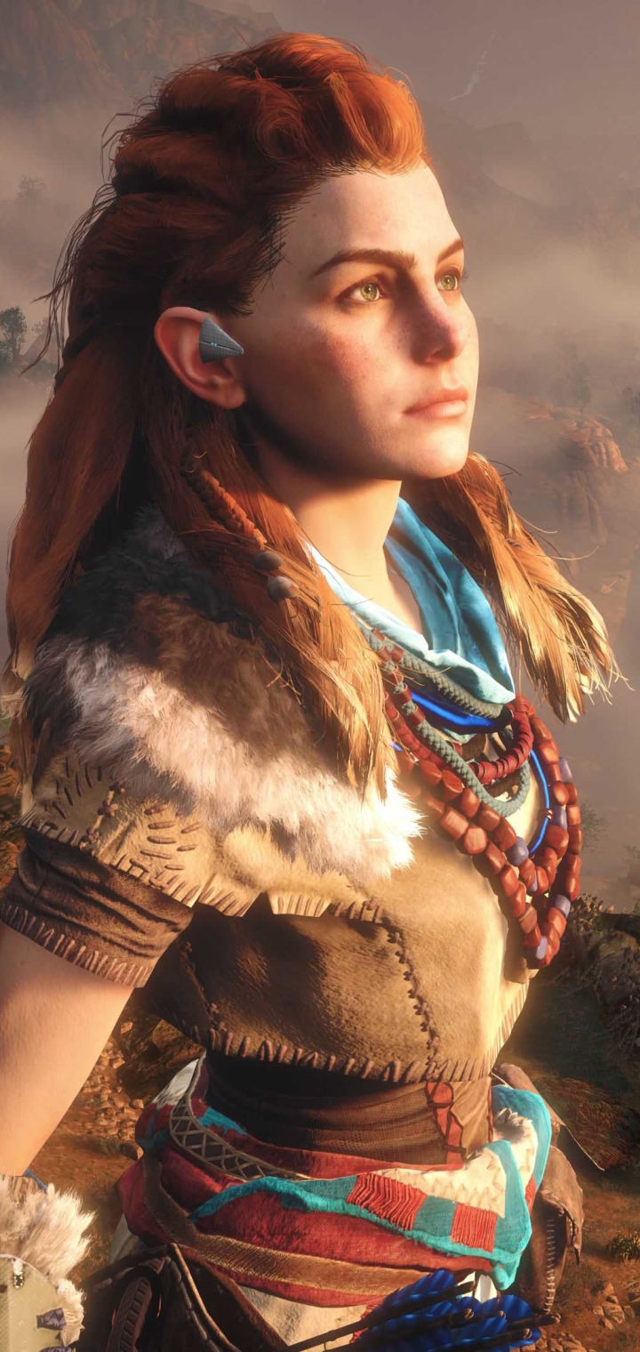 Handy-Wallpaper Computerspiele, Horizon Zero Dawn, Aloy (Horizon Serie) kostenlos herunterladen.