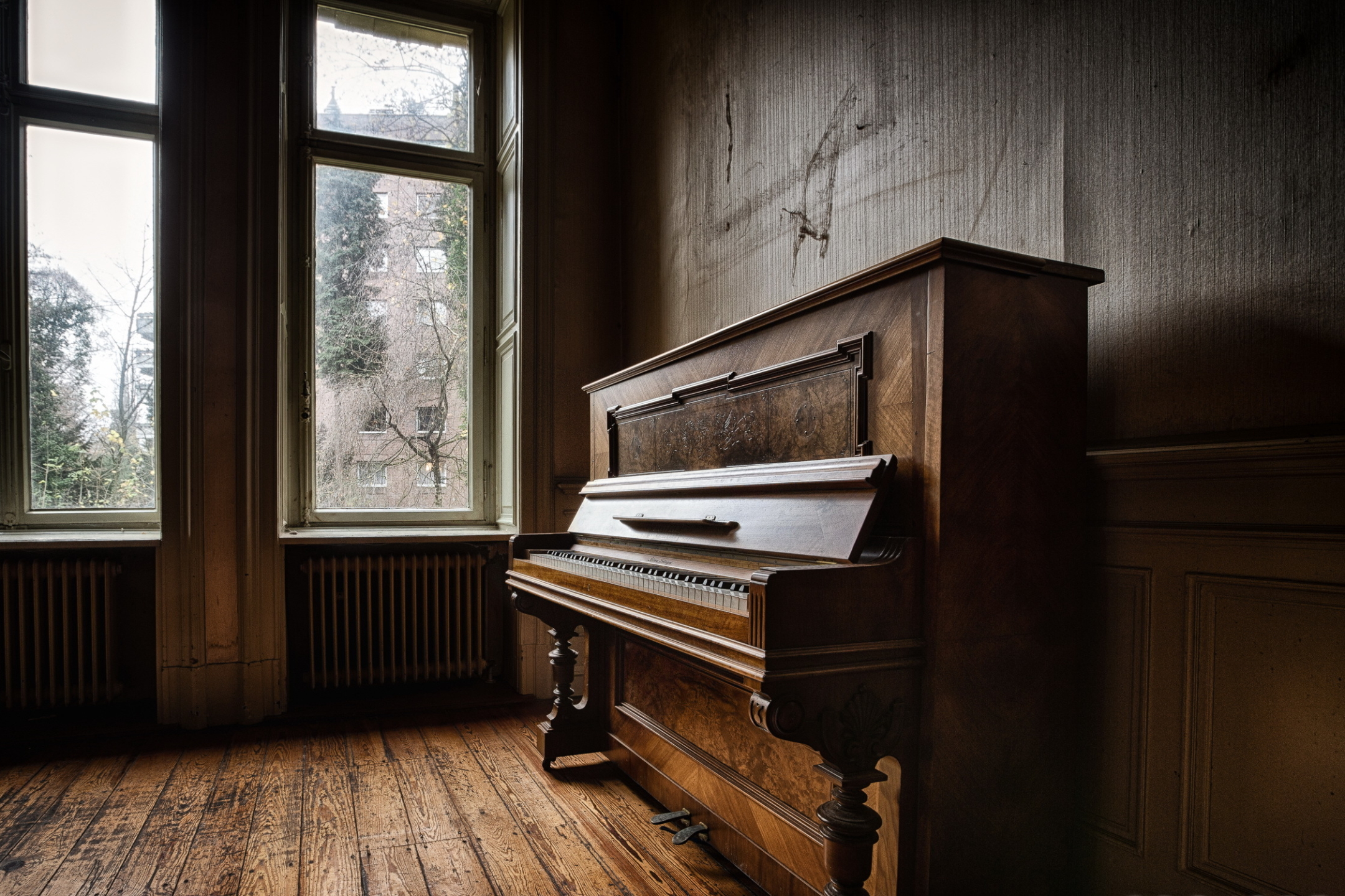Download mobile wallpaper Music, Piano, Room for free.