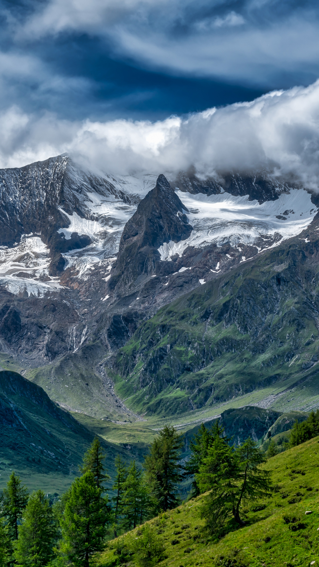 Descarga gratuita de fondo de pantalla para móvil de Paisaje, Montañas, Montaña, Alpes, Tierra/naturaleza, Los Alpes.