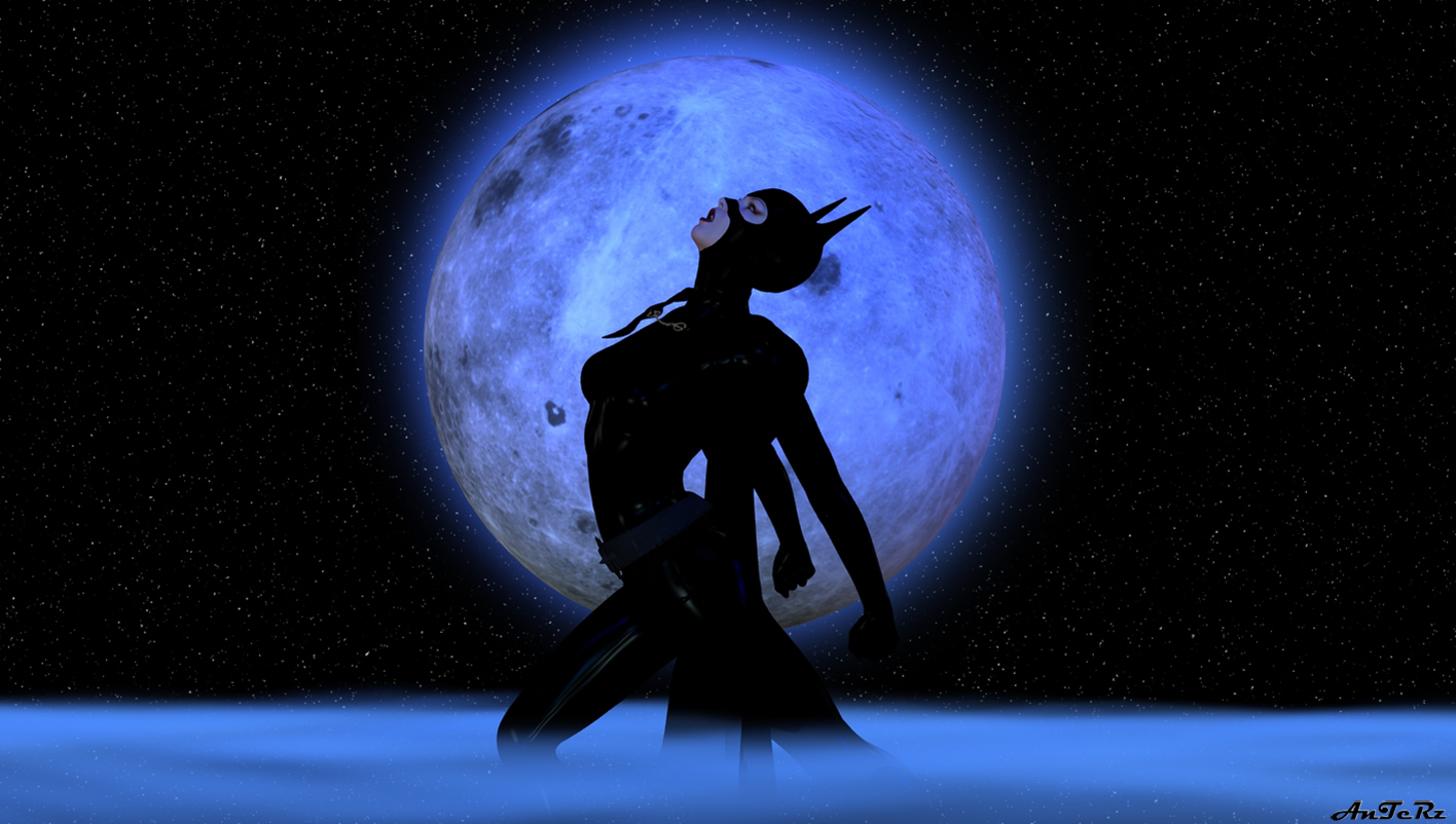 Descarga gratuita de fondo de pantalla para móvil de Batgirl, The Batman, Luna, Historietas.