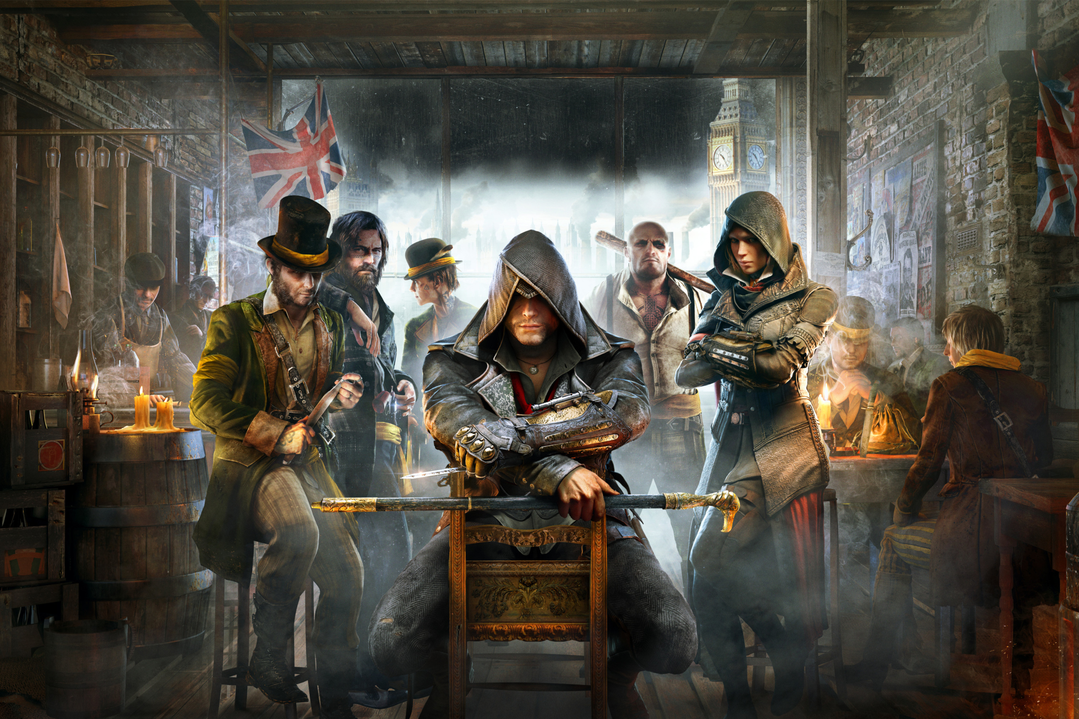 Descarga gratuita de fondo de pantalla para móvil de Videojuego, Assassin's Creed, Assassin's Creed: Syndicate, Jacob Frey, Evie Frye.