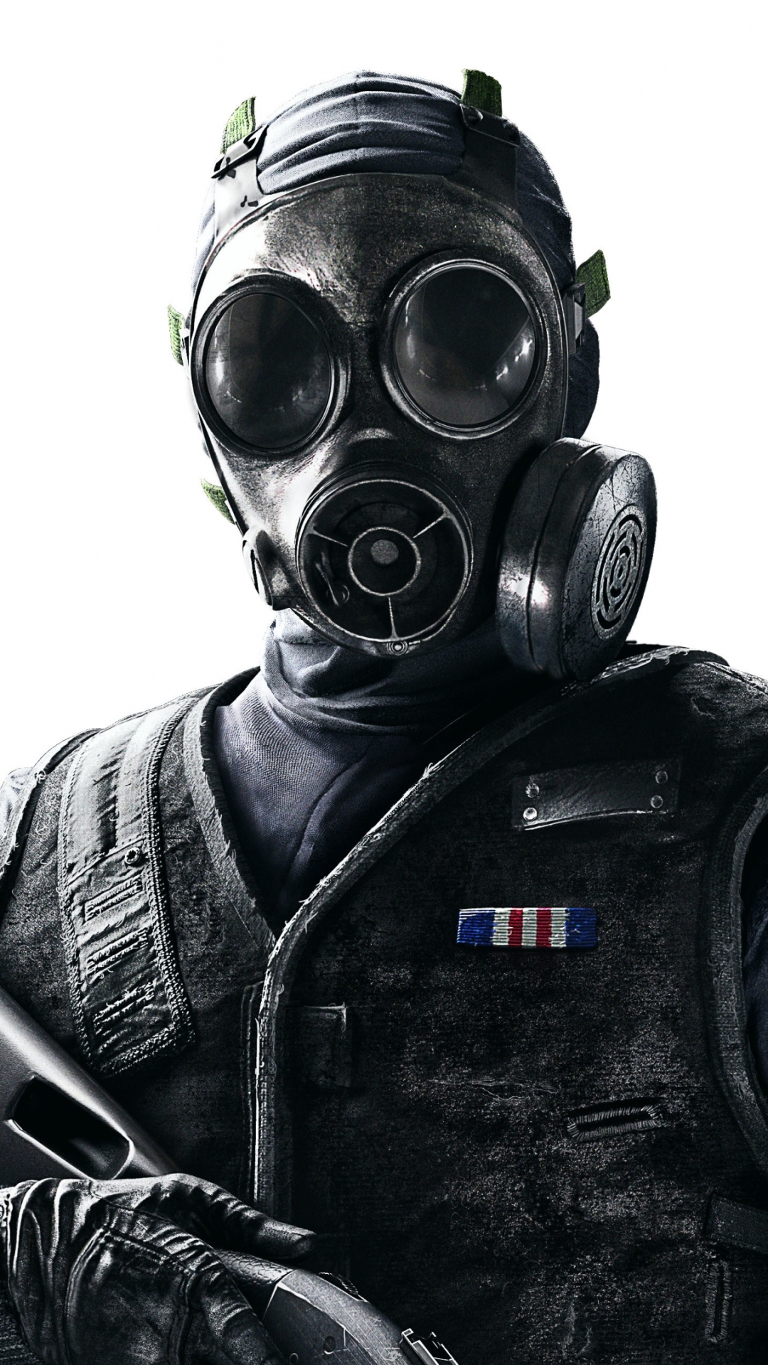 Download mobile wallpaper Gas Mask, Video Game, Tom Clancy's Rainbow Six: Siege for free.