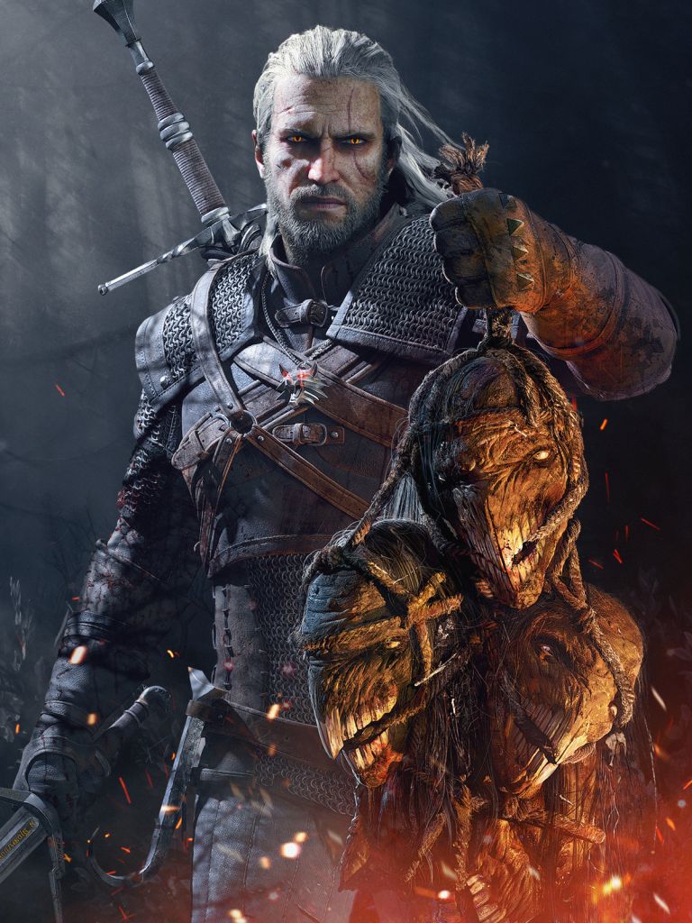 Handy-Wallpaper Computerspiele, Der Hexer, Geralt Von Riva, The Witcher 3: Wild Hunt kostenlos herunterladen.