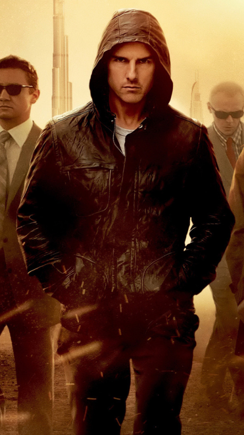 Download mobile wallpaper Movie, Mission: Impossible Ghost Protocol, Tom Cruise, Mission: Impossible for free.