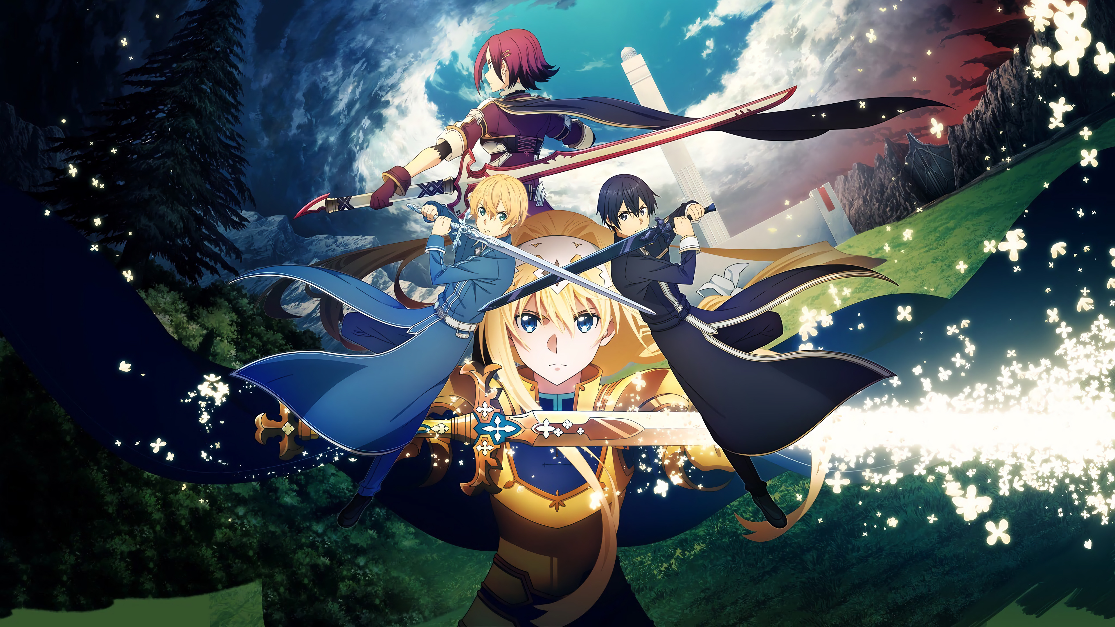 Handy-Wallpaper Animes, Sword Art Online kostenlos herunterladen.