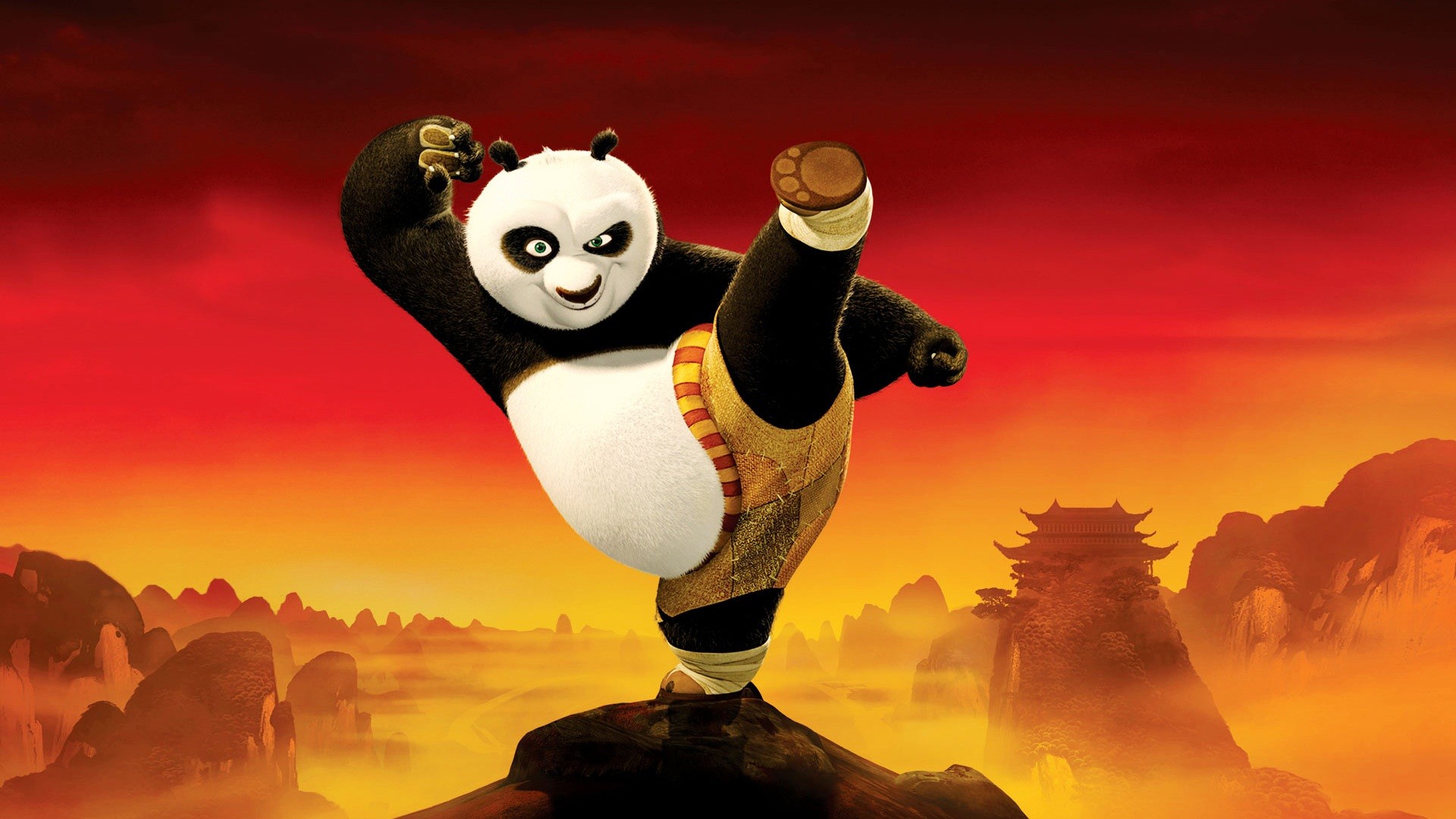 Meilleurs fonds d'écran Kung Fu Panda 2 pour l'écran du téléphone