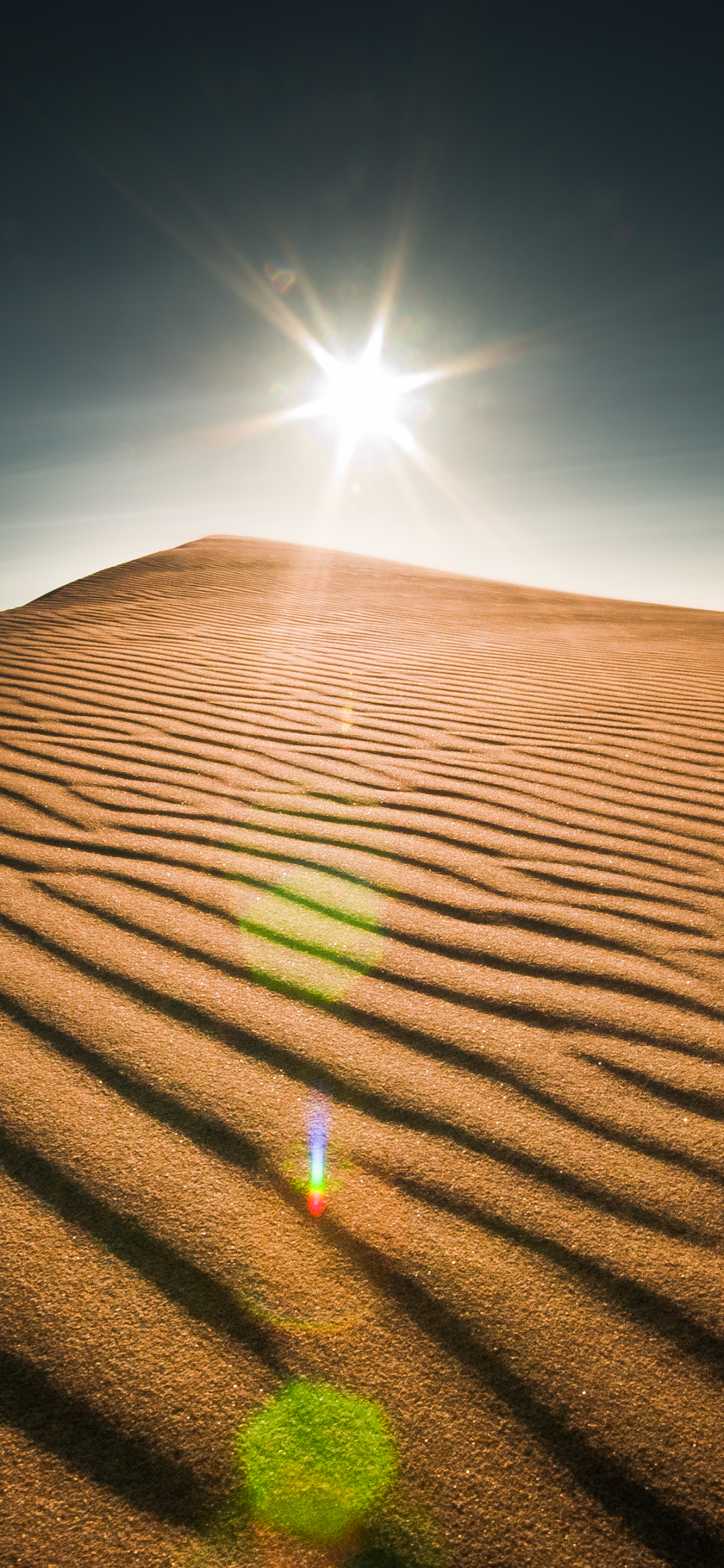 Скачать картинку Солнце, Песок, Пустыня, Дюна, Орегон, Земля/природа в телефон бесплатно.