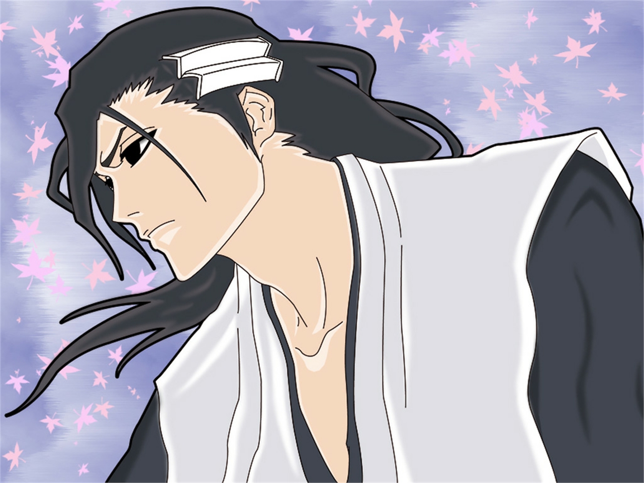 Laden Sie das Bleach, Animes, Byakuya Kuchiki-Bild kostenlos auf Ihren PC-Desktop herunter