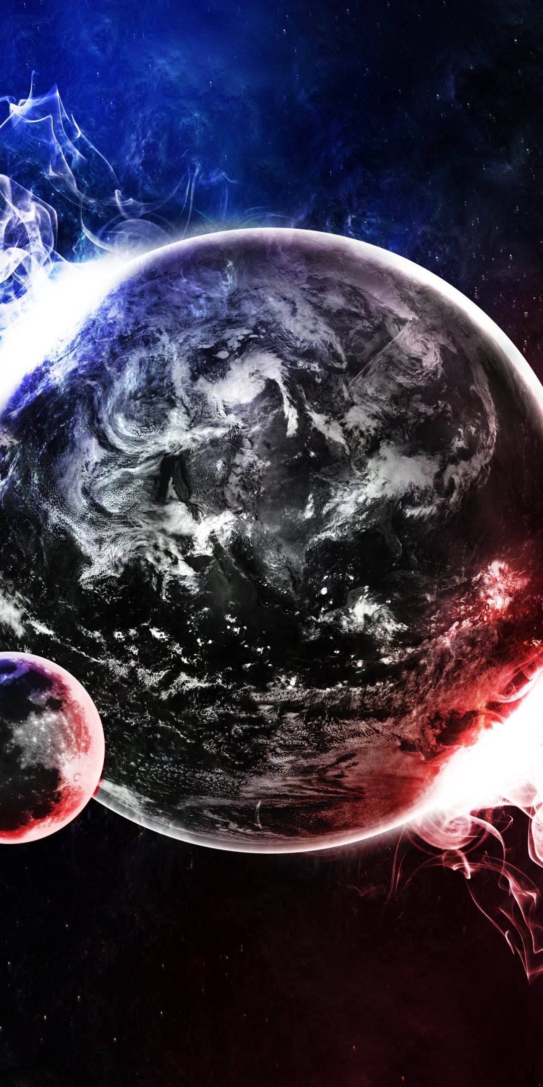 Handy-Wallpaper Planeten, Science Fiction kostenlos herunterladen.