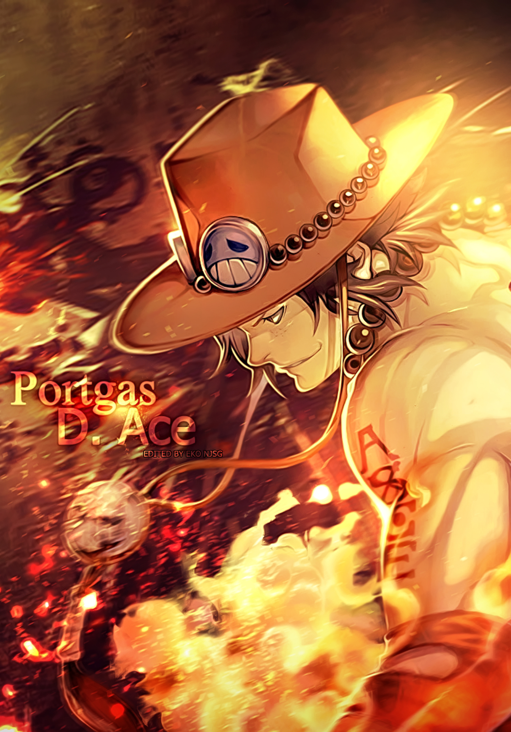 Download mobile wallpaper Anime, Portgas D Ace, One Piece for free.