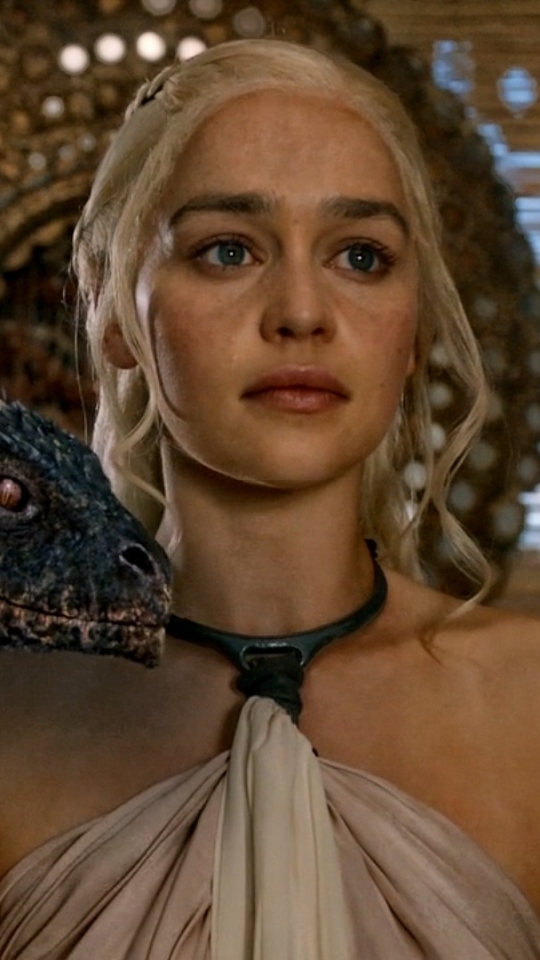 Download mobile wallpaper Game Of Thrones, Tv Show, Daenerys Targaryen, Emilia Clarke for free.