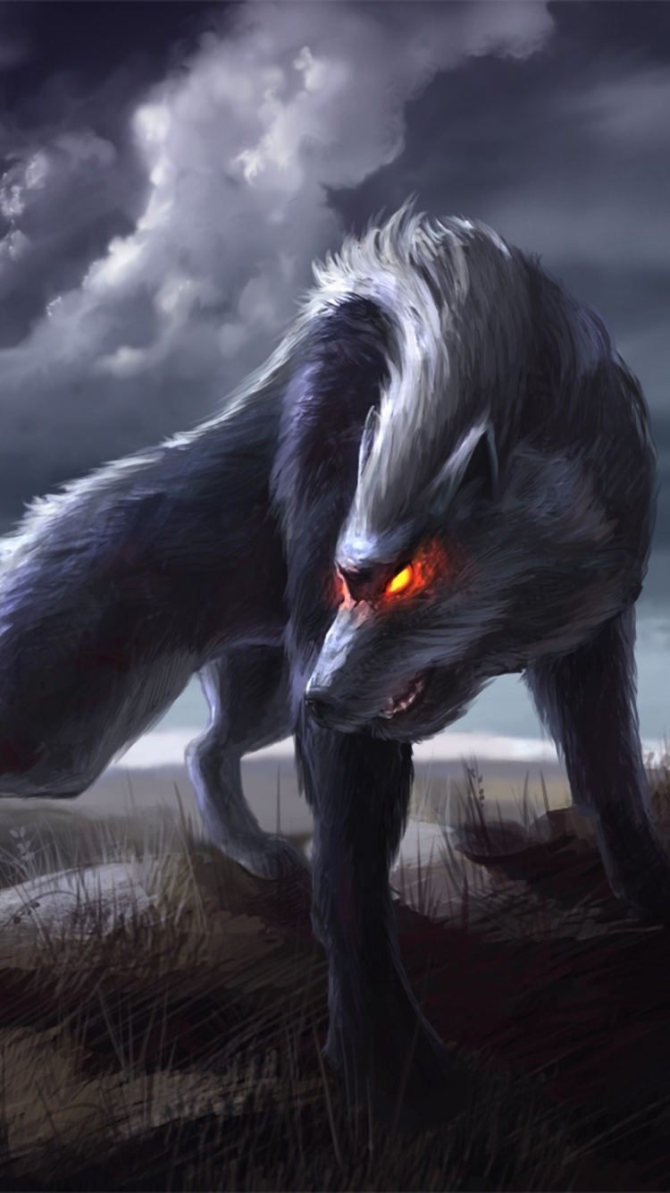 Download mobile wallpaper Dark, Werewolf for free.