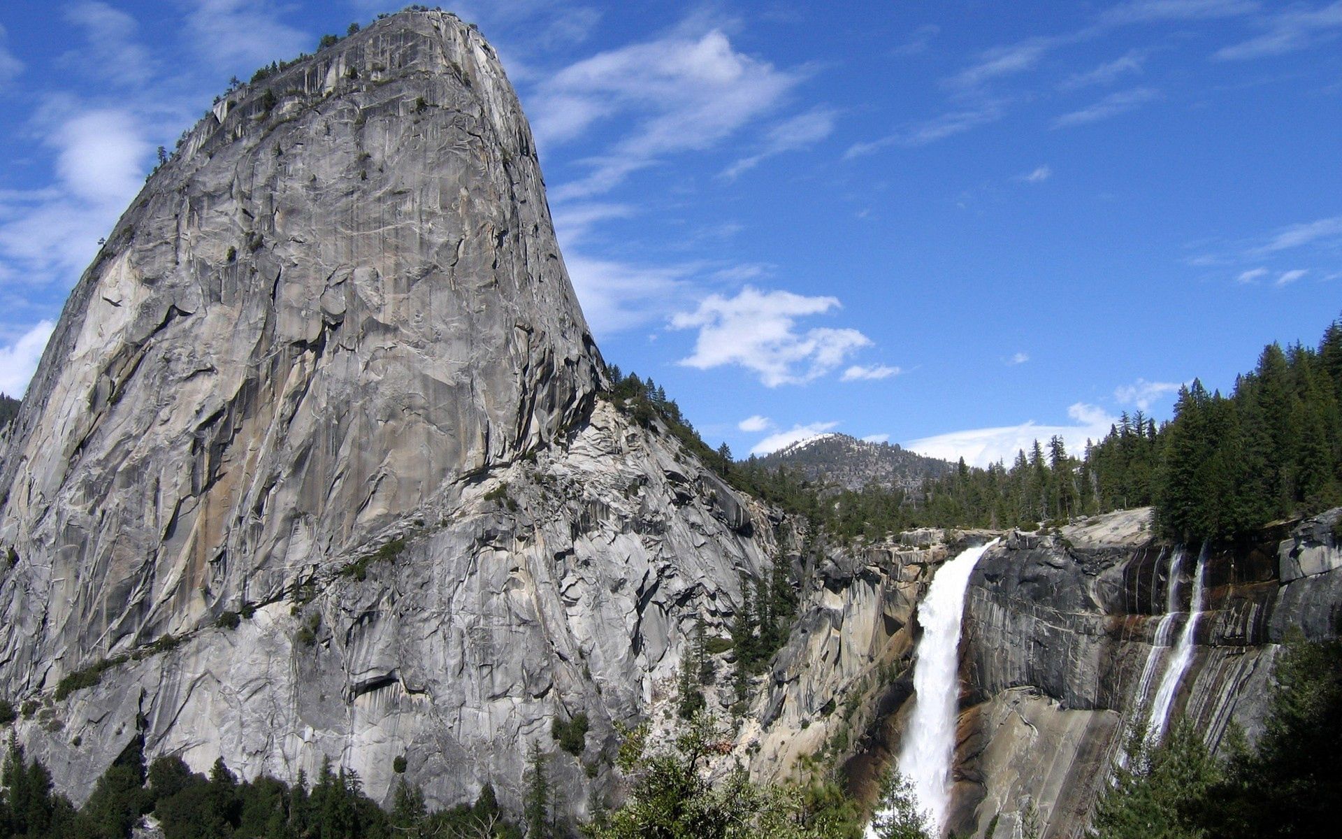 Laden Sie das Wasserfall, Natur, Stones, Felsen, Rock, Riese, Riesigen-Bild kostenlos auf Ihren PC-Desktop herunter