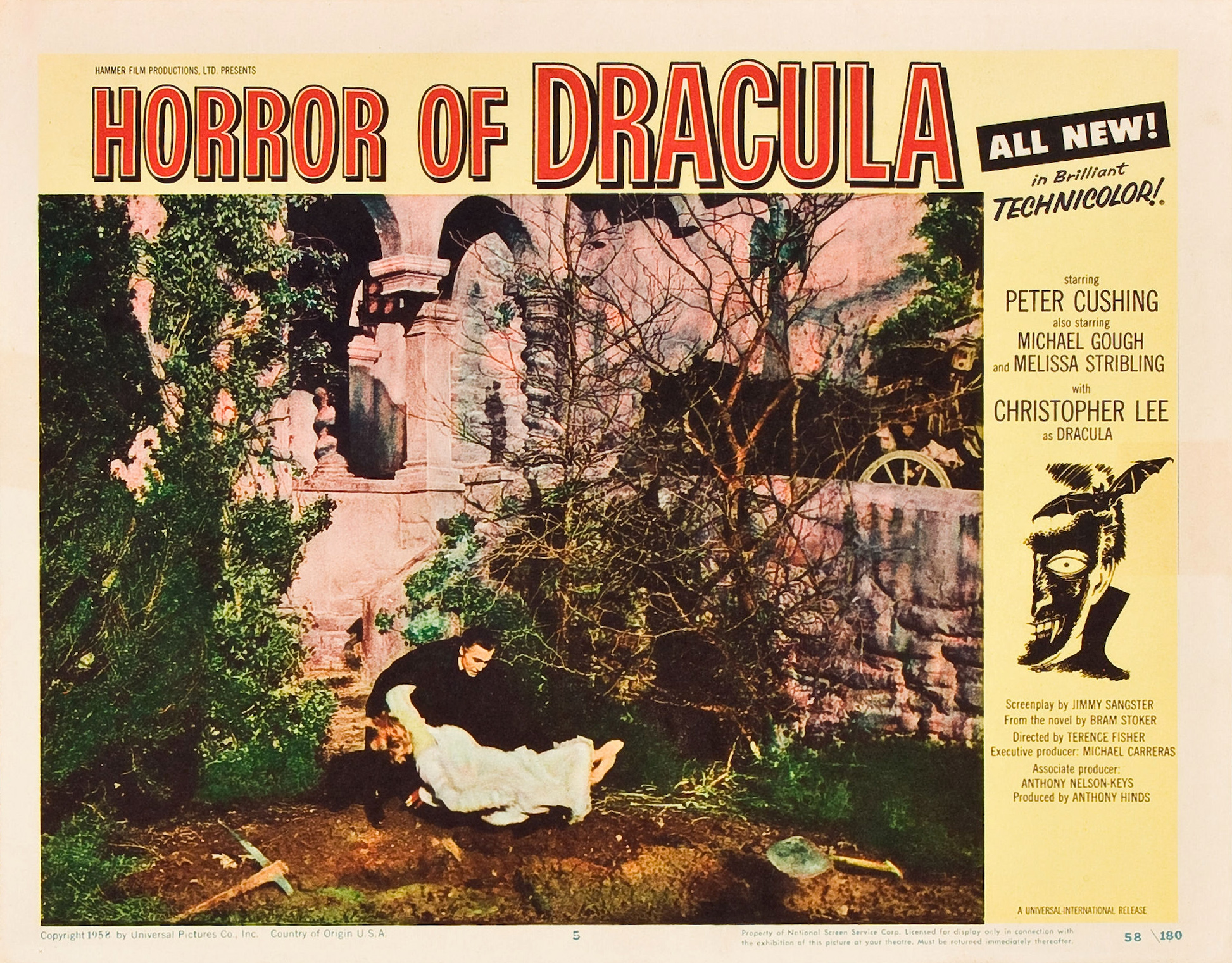 movie, horror of dracula, dracula