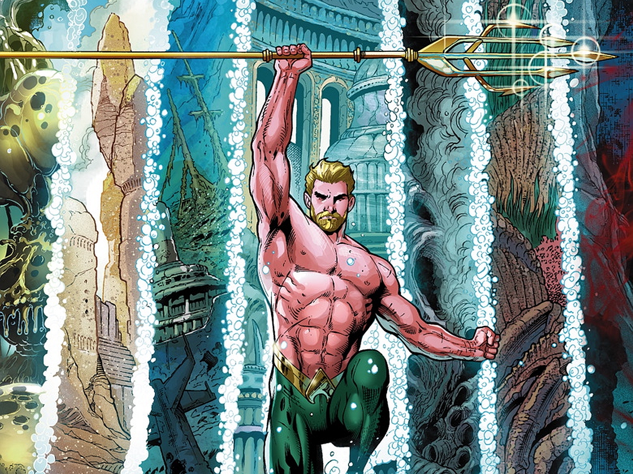 Baixe gratuitamente a imagem História Em Quadrinhos, Aquaman na área de trabalho do seu PC