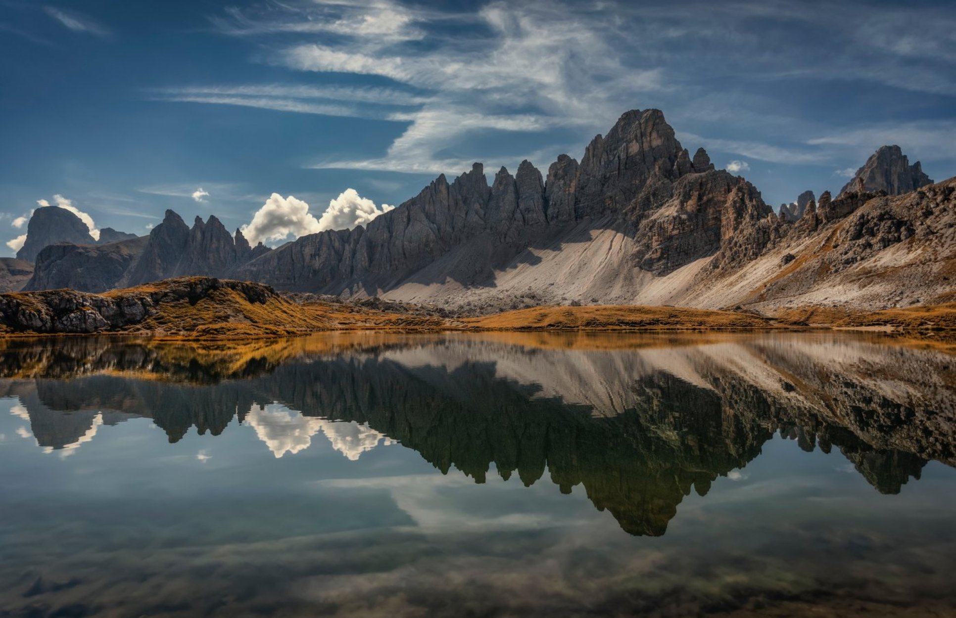 Téléchargez gratuitement l'image Montagne, Lac, Ciel, Terre/nature, Réflection sur le bureau de votre PC