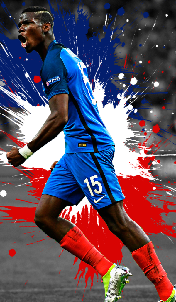 Handy-Wallpaper Sport, Fußball, Französisch, Paul Pogba kostenlos herunterladen.