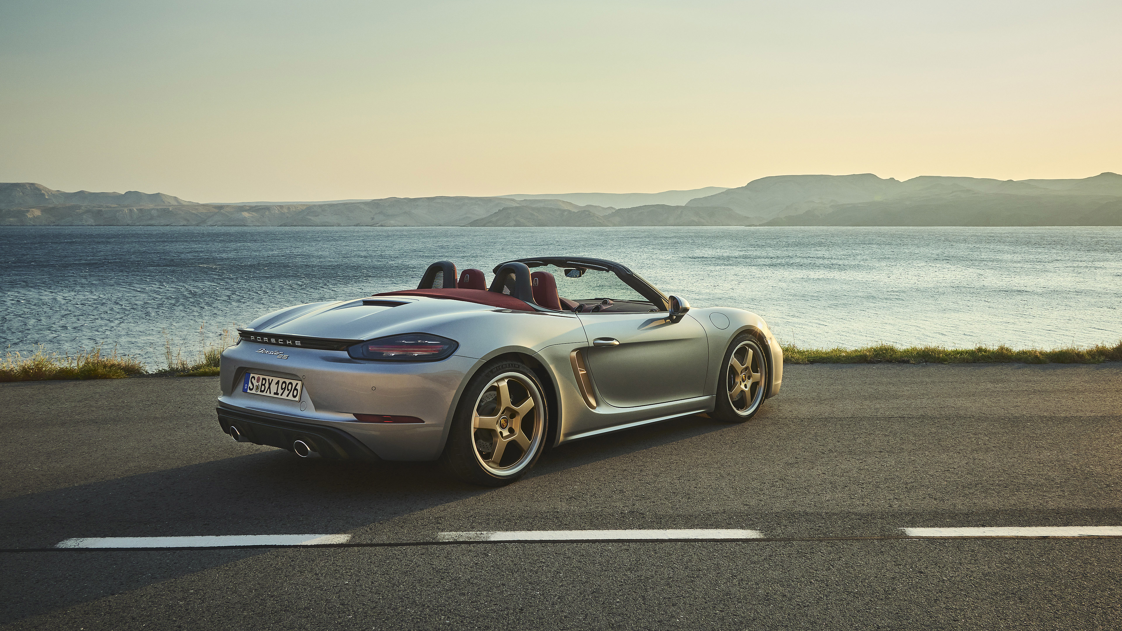 Download mobile wallpaper Porsche, Car, Porsche Boxster, Vehicles, Silver Car for free.