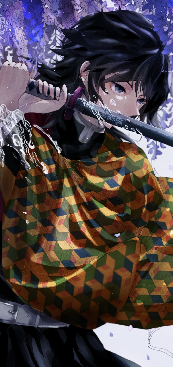 Download mobile wallpaper Anime, Demon Slayer: Kimetsu No Yaiba, Giyuu Tomioka for free.