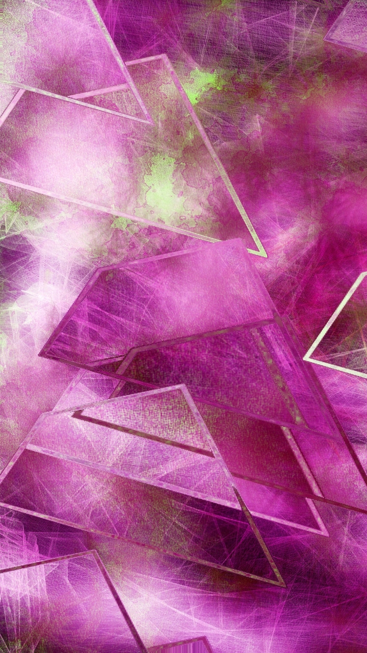 Download mobile wallpaper Abstract, Purple, Shapes for free.