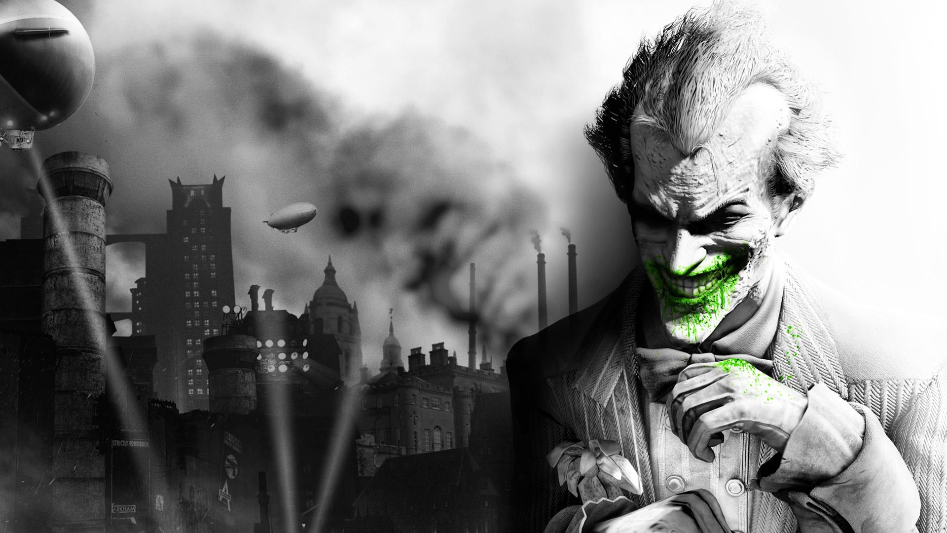 Laden Sie das Batman, Joker, Computerspiele, Batman: Arkham City-Bild kostenlos auf Ihren PC-Desktop herunter