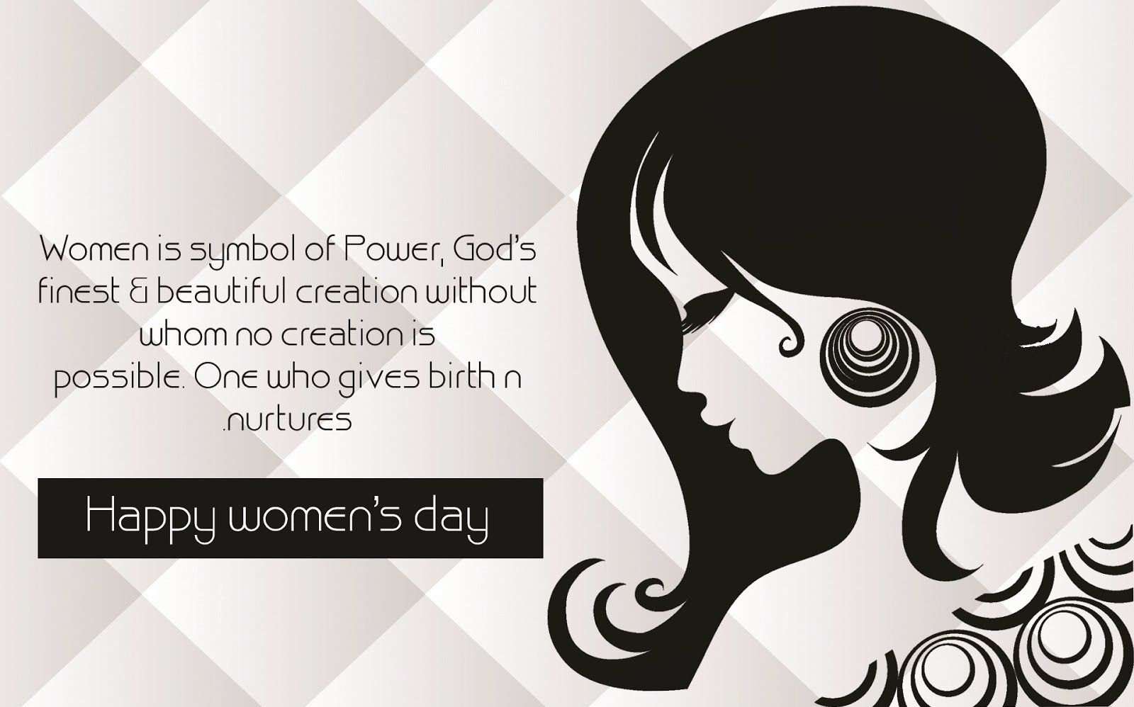 Baixe gratuitamente a imagem Dia Internacional Da Mulher, Feriados, Declaração, Feliz Dia Da Mulher na área de trabalho do seu PC