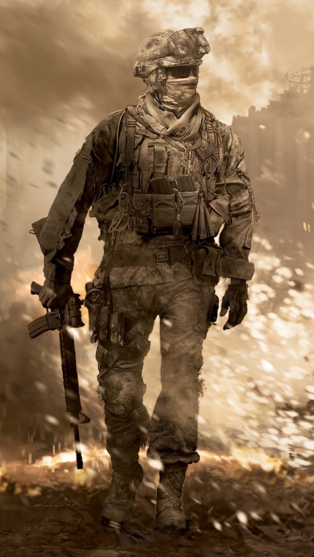 Скачать картинку Call Of Duty, Видеоигры, Call Of Duty Modern Warfare 2, Зов Долга в телефон бесплатно.