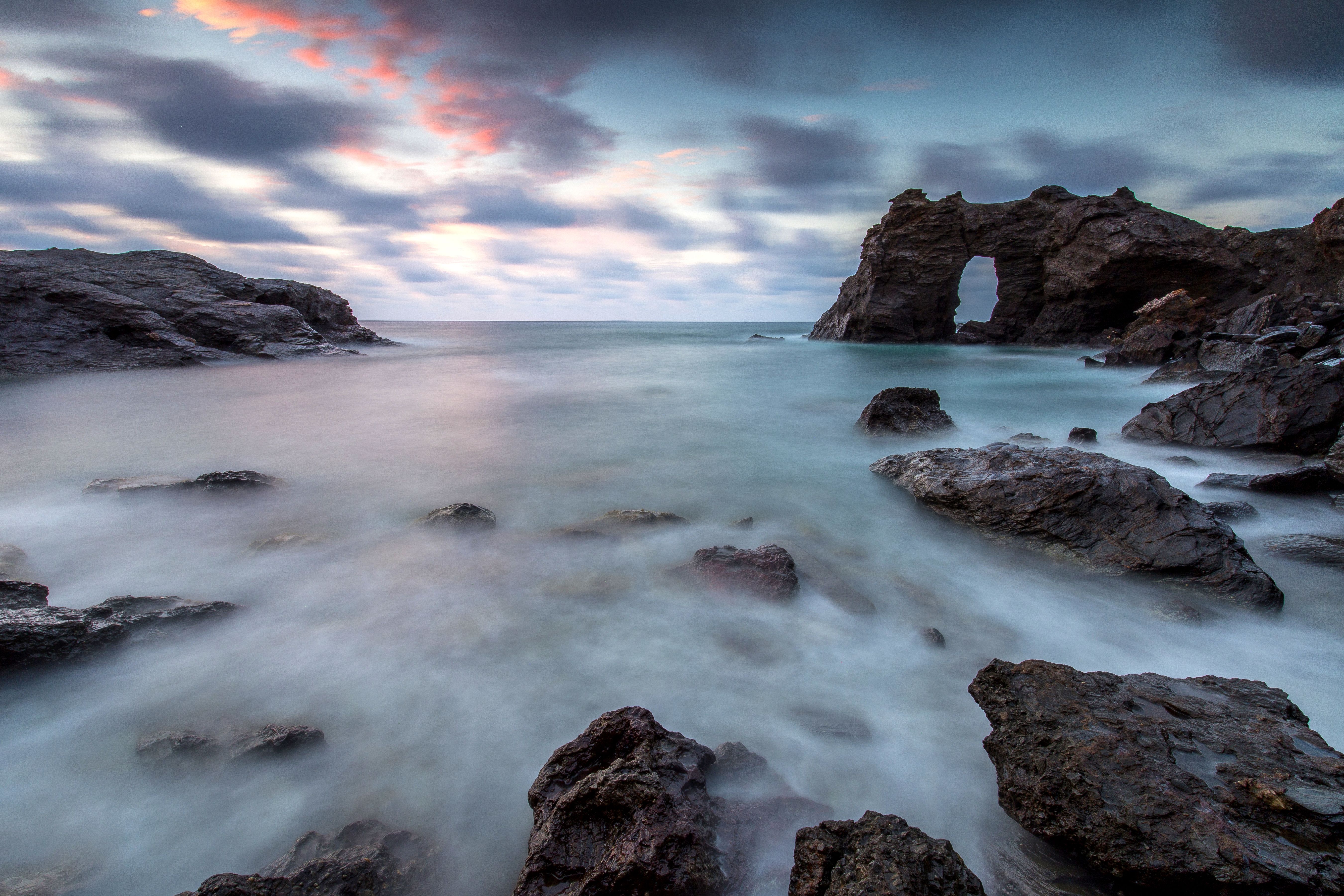 Free download wallpaper Water, Sea, Earth, Arch, Seascape on your PC desktop