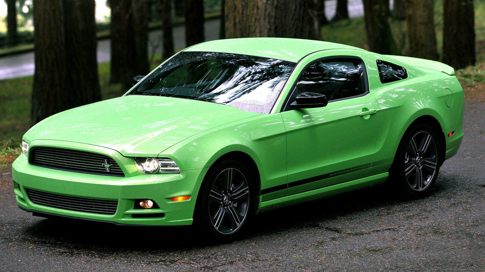 Laden Sie Ford Mustang V6 HD-Desktop-Hintergründe herunter