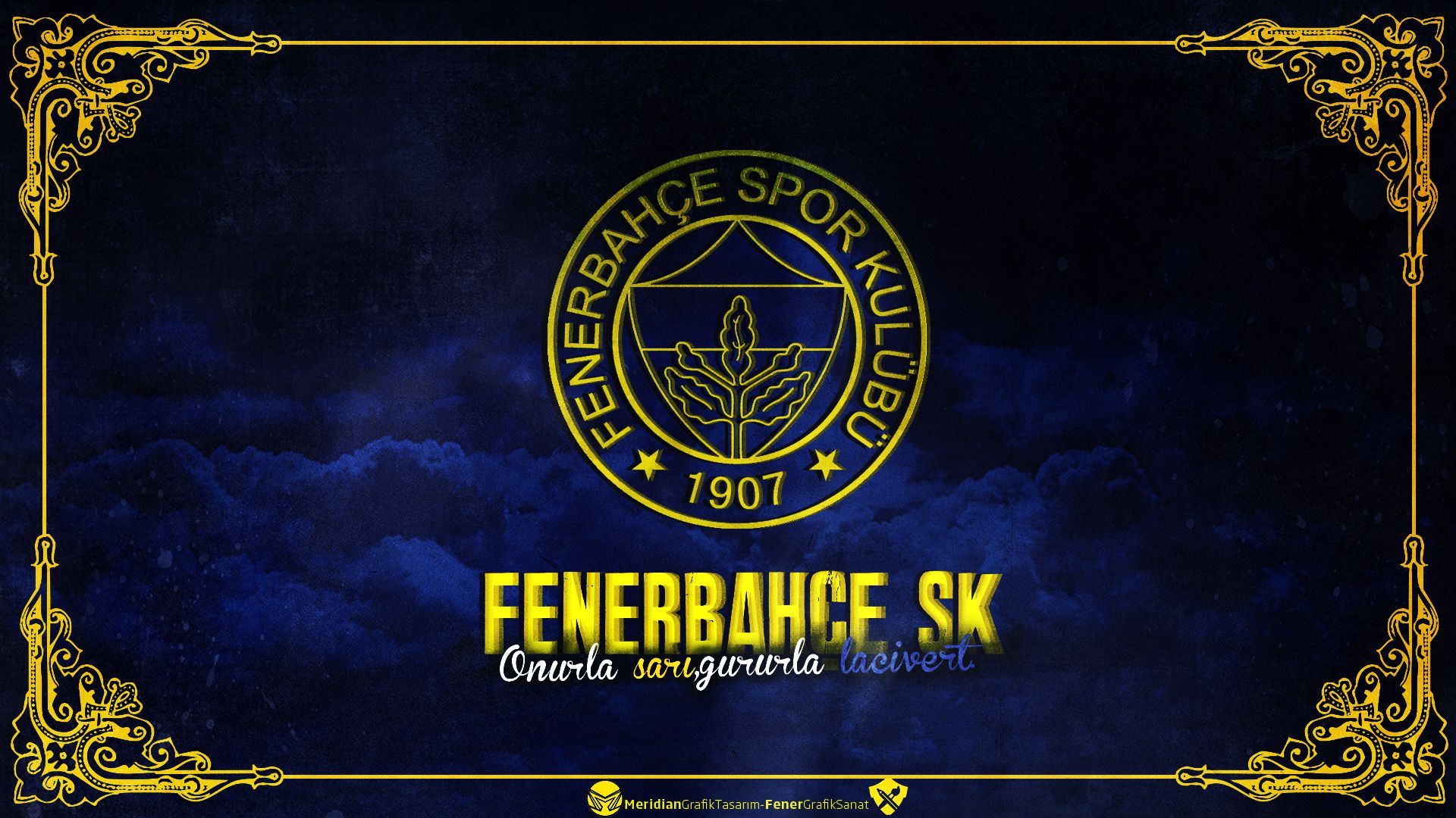 Handy-Wallpaper Sport, Fußball, Logo, Emblem, Fenerbahçe Istanbul kostenlos herunterladen.