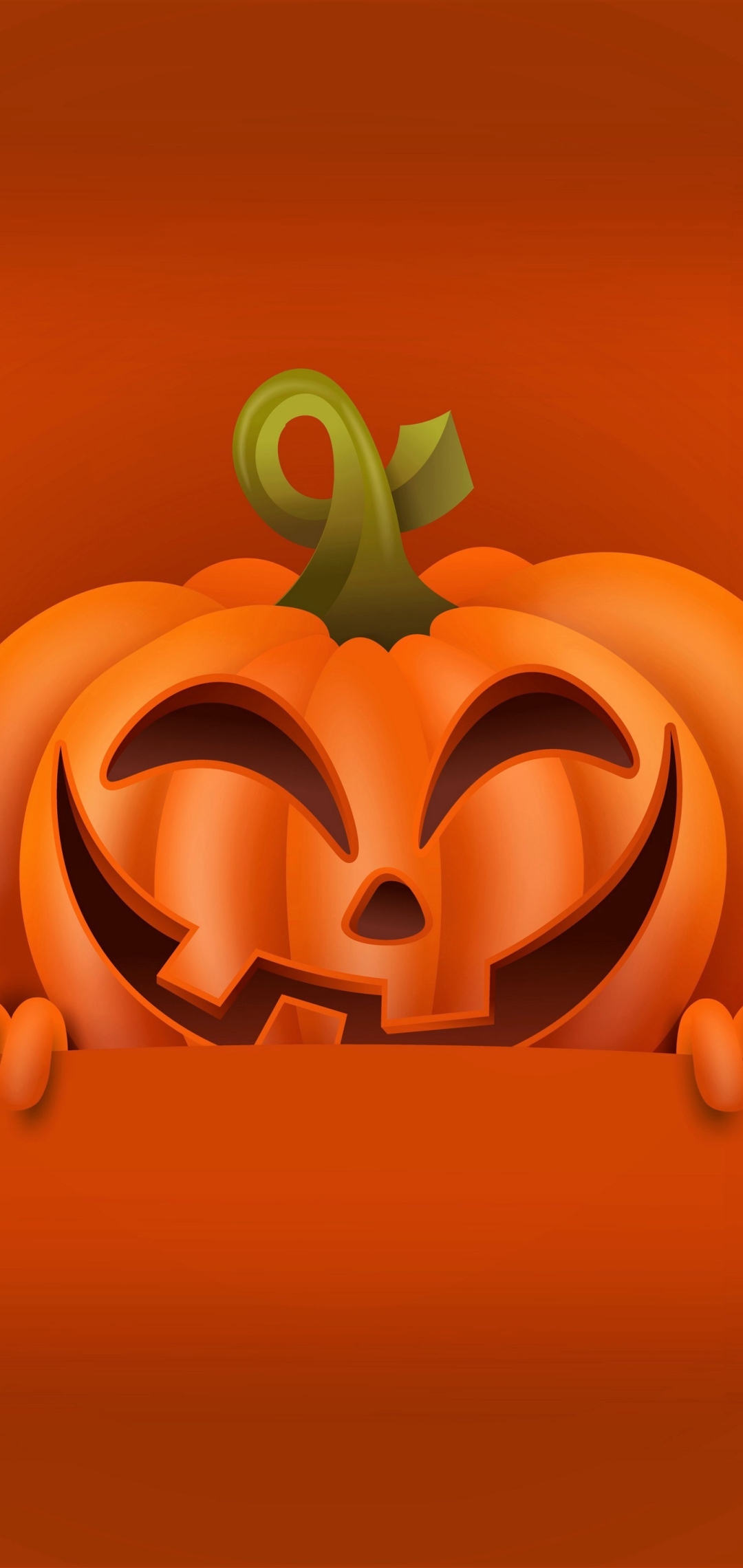 Download mobile wallpaper Halloween, Holiday, Smile, Orange (Color), Jack O' Lantern for free.