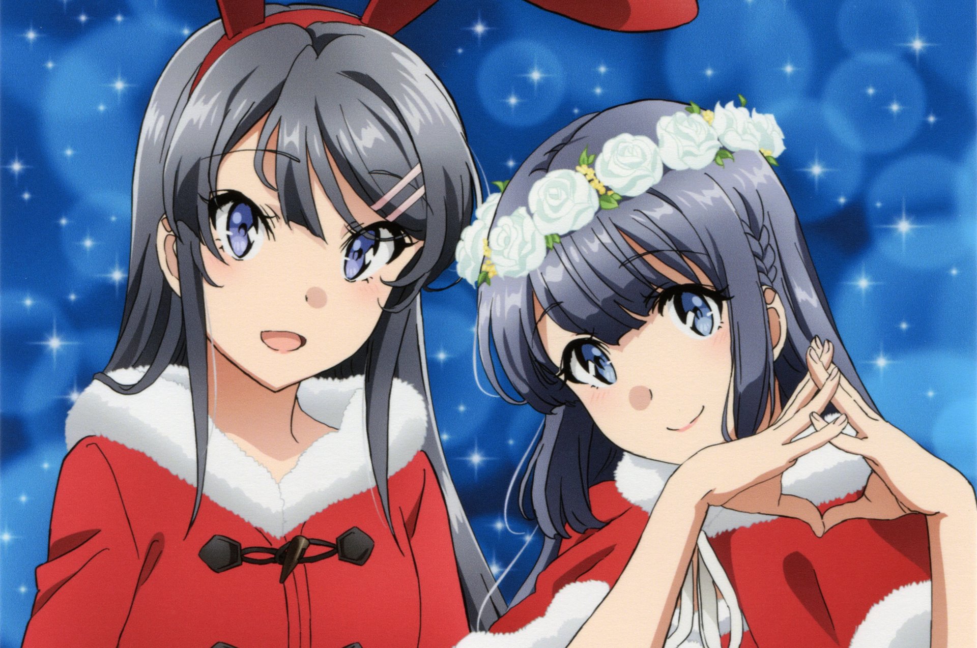 967750 Bild herunterladen animes, rascal does not dream of bunny girl senpai, mai sakurajima, shoko makinohara - Hintergrundbilder und Bildschirmschoner kostenlos