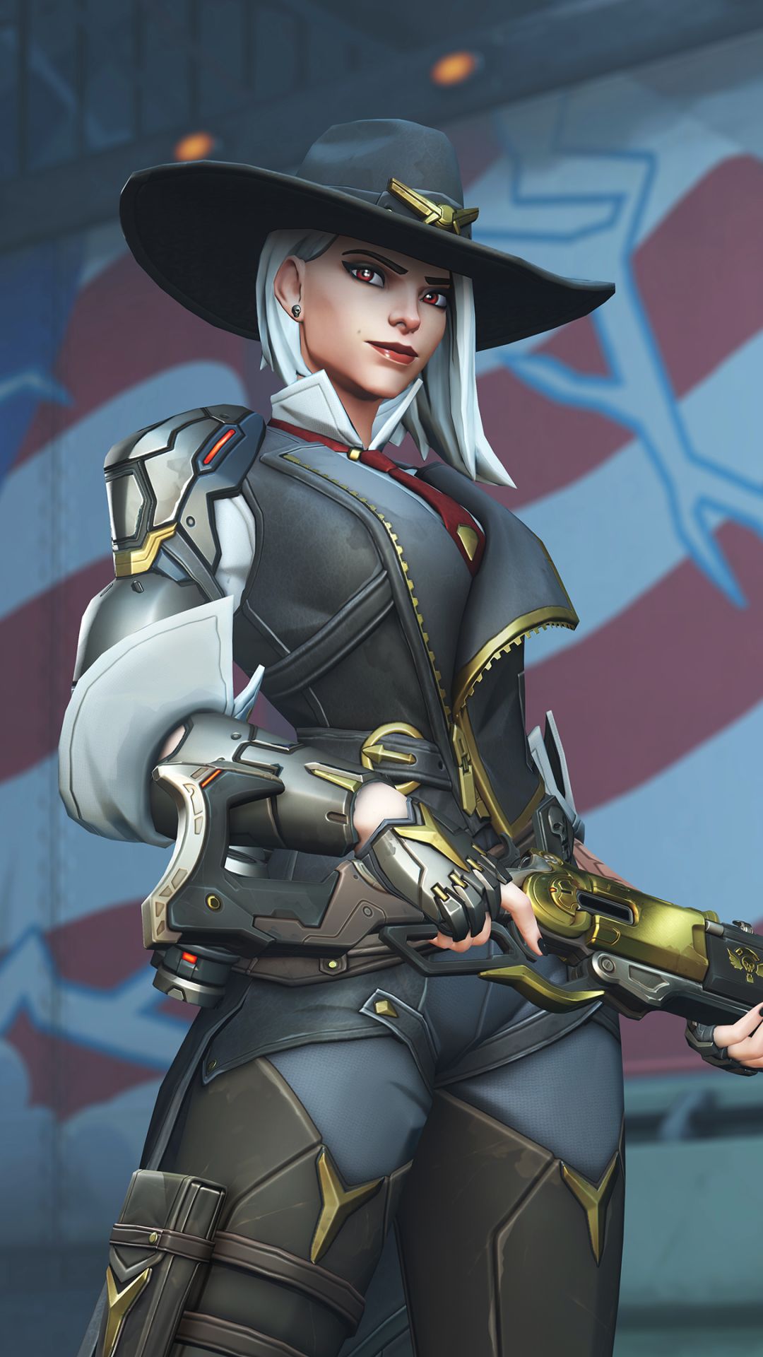 Descarga gratuita de fondo de pantalla para móvil de Overwatch, Videojuego, Ashe (Supervisión).